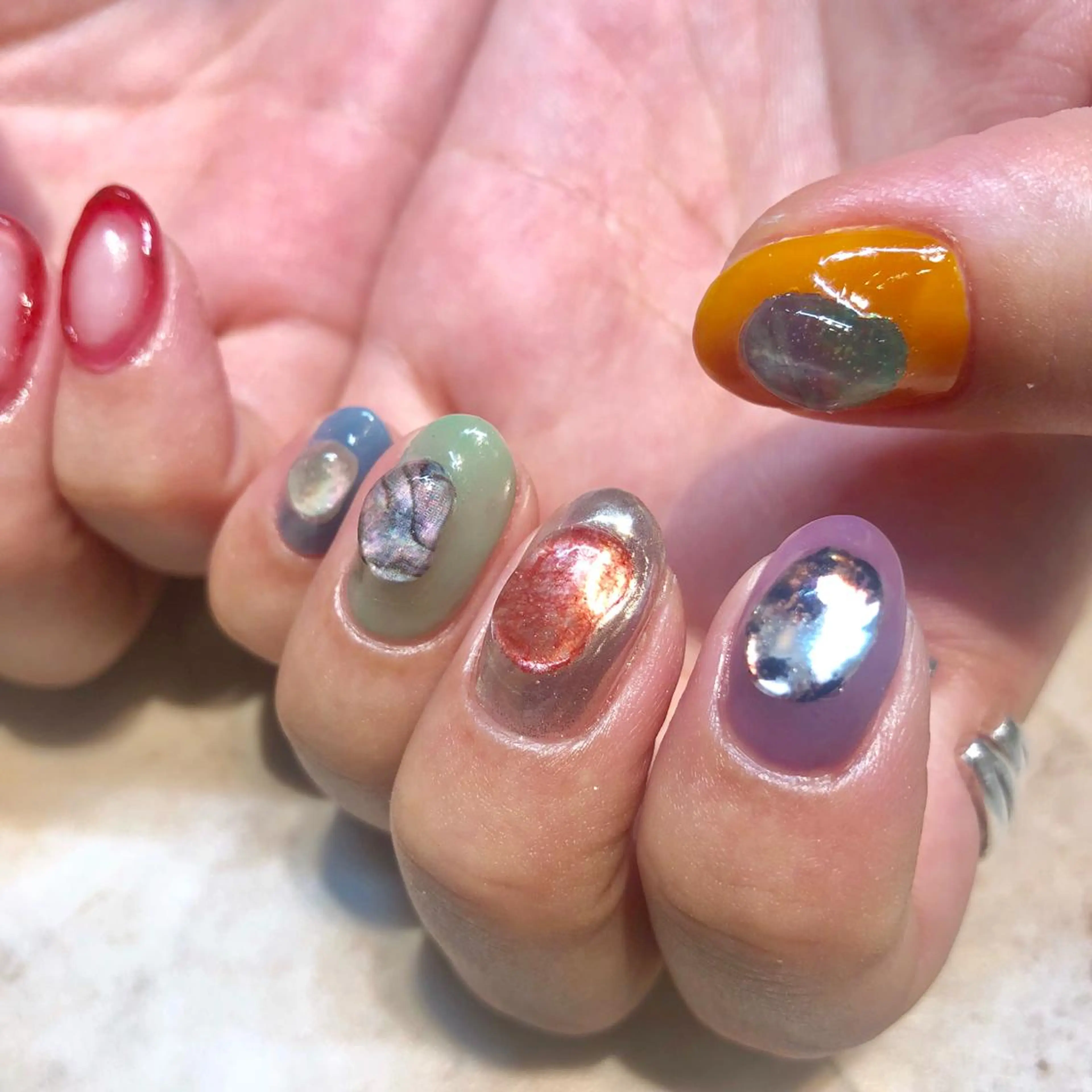 ネイル Twinkling( private salon)所属・伊藤 京香のネイルデザイン