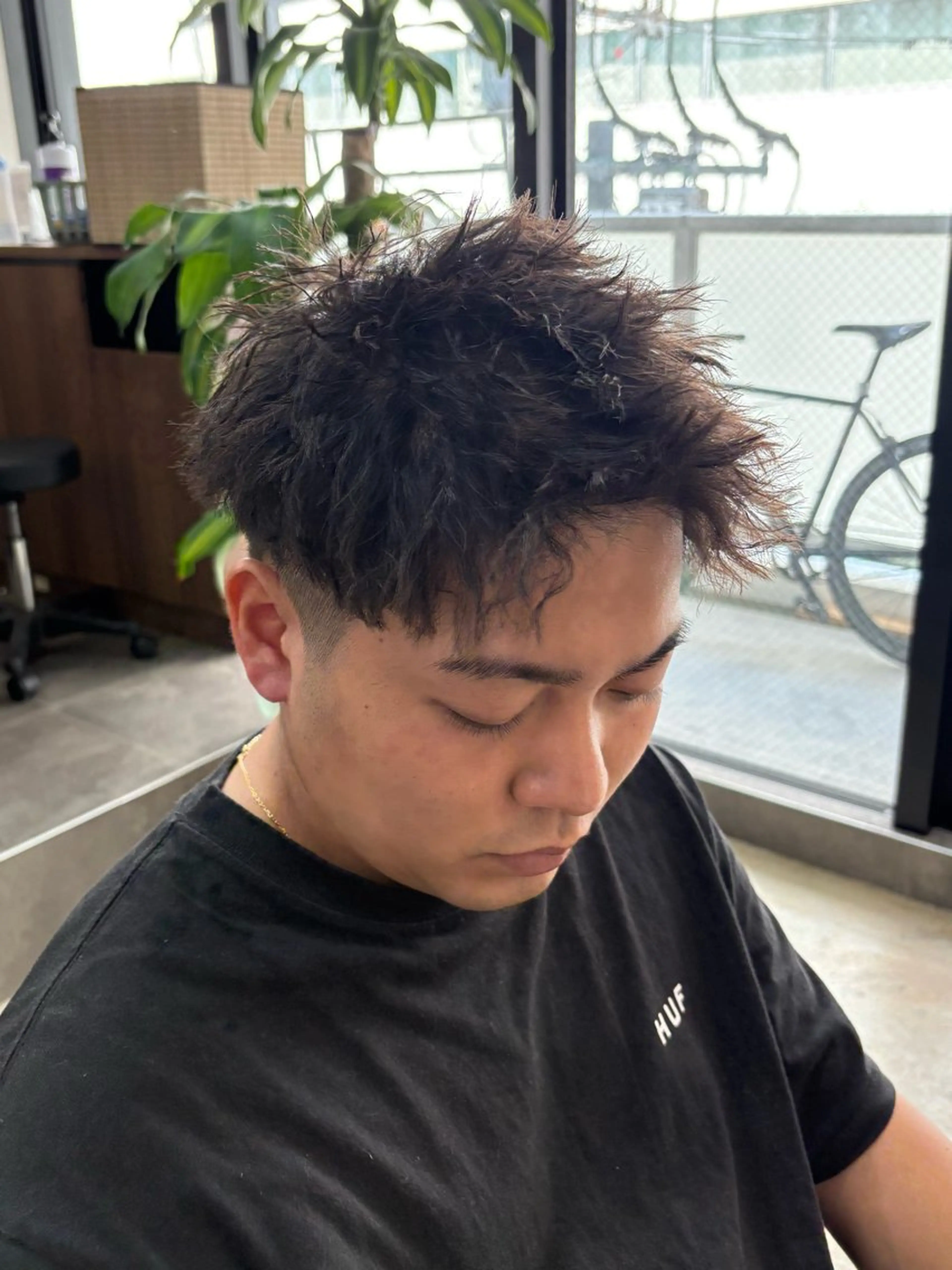 [ミニモ限定🔥メンズカット＋短髪パーマ＋TRの写真