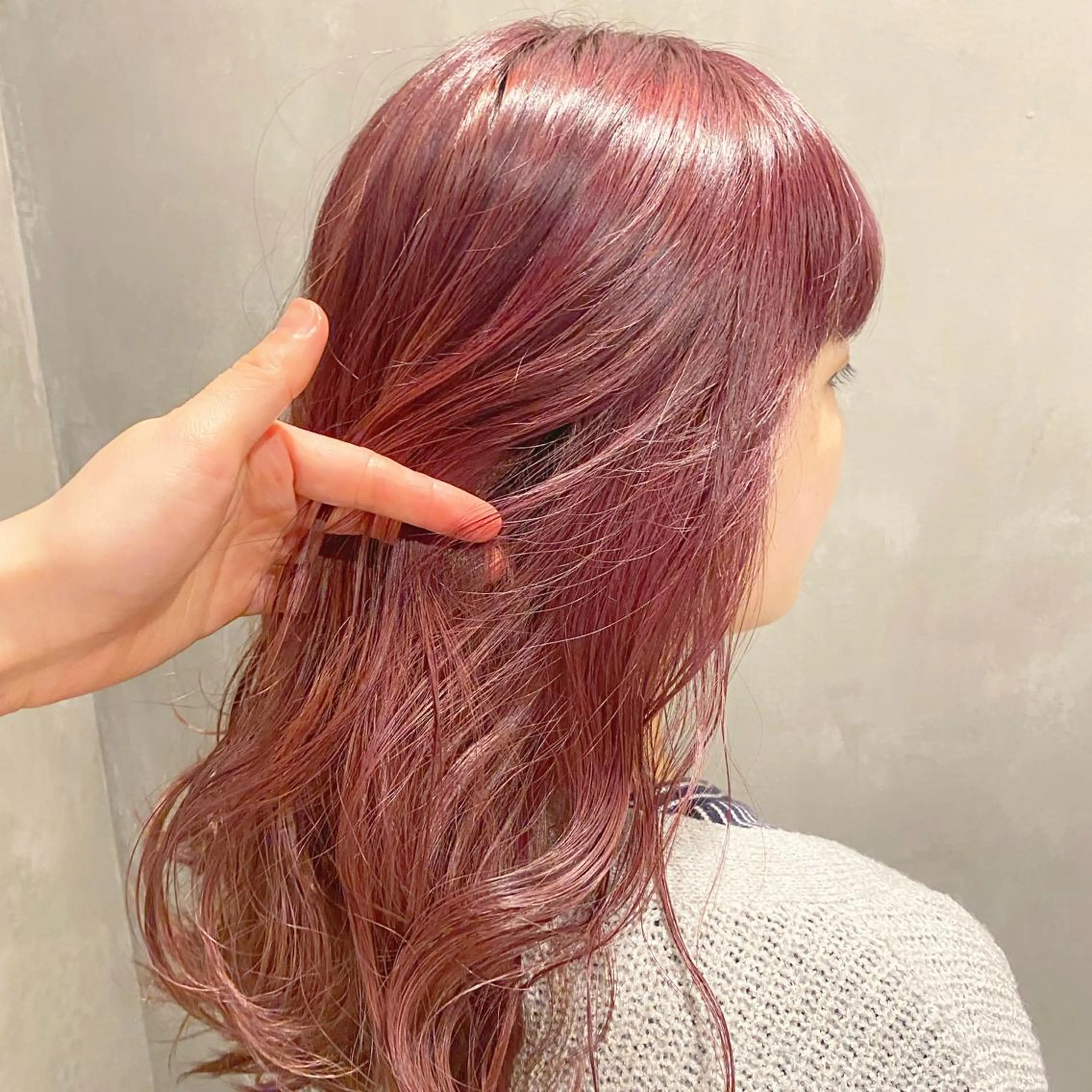 ミディアム カラー ブリーチ 透明感カラー 💡似合わせのプロ 💡takutoのヘアスタイル