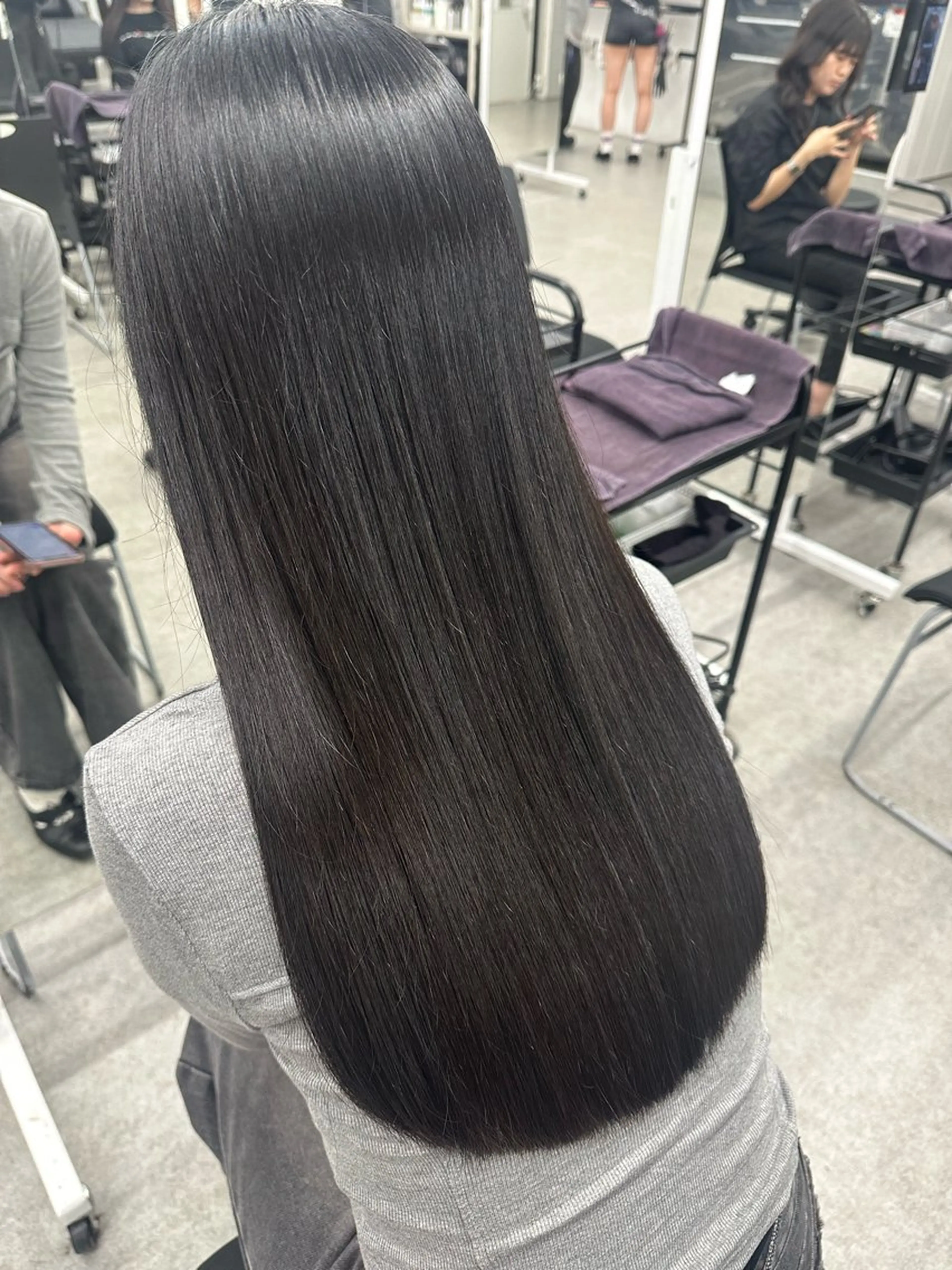 ロング 💖ベージュ💖 MEARIのヘアスタイル