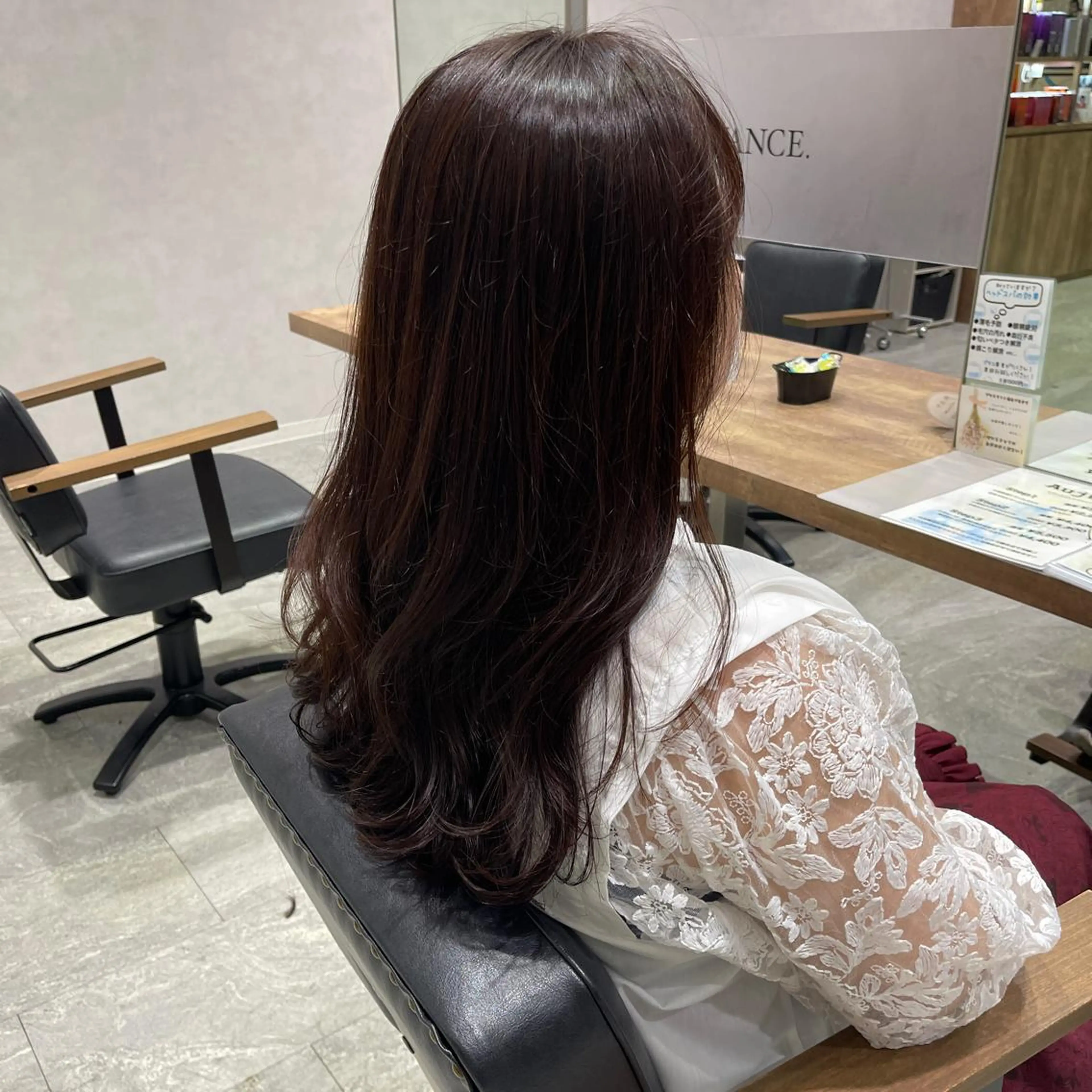 ロング カット ヘアカラー AVANCE.セブンパーク天美松原店所属・髪質改善/レイヤー ✨平沼佑麻✨のヘアスタイル