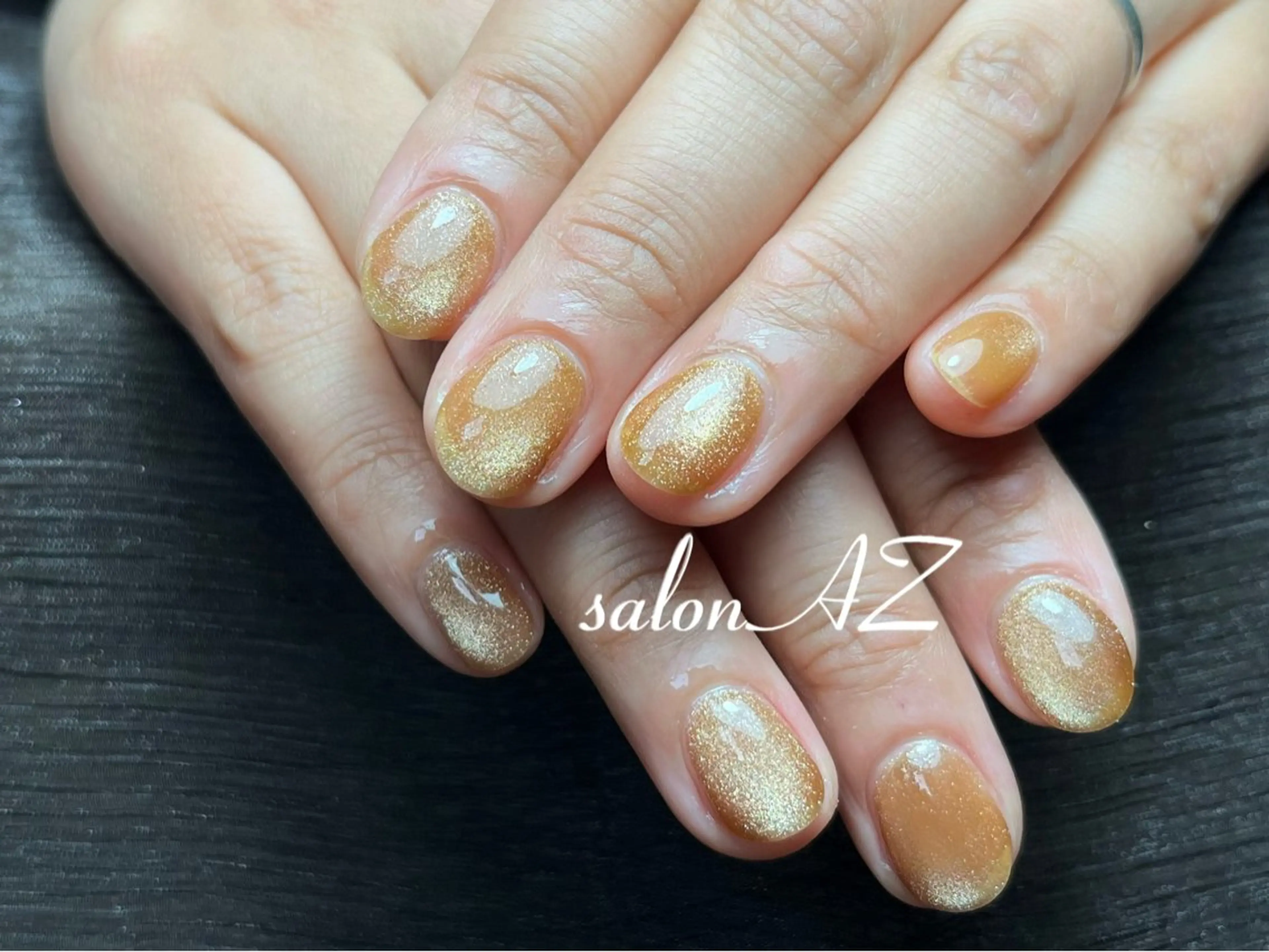 ネイル 長さ出し フットネイル フレンチネイル マグネットネイル ニュアンスネイル ハンドネイル salonAZ トップネイリストのネイルデザイン