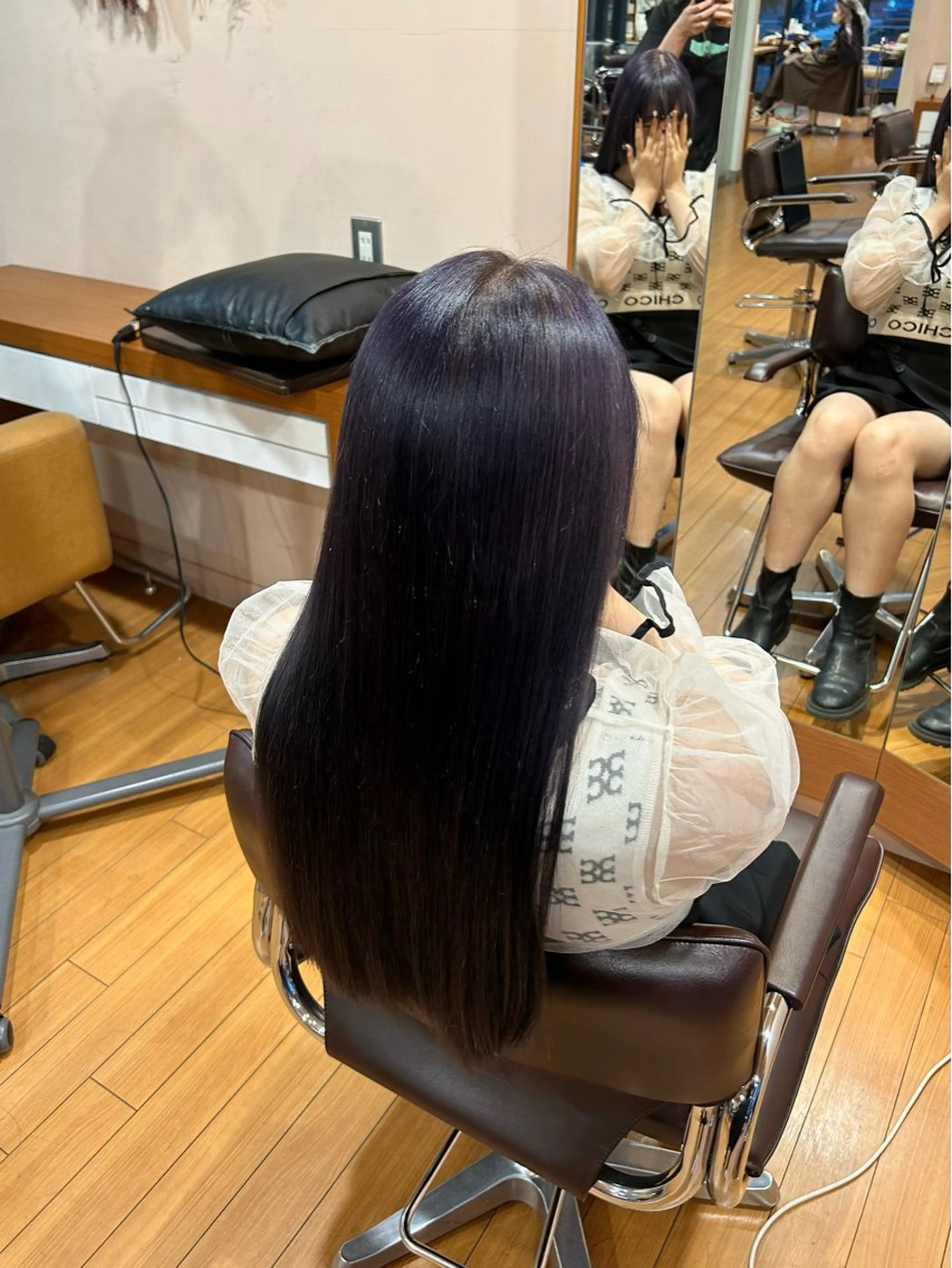 ロング カラー mahiro/暖色 カラー/カットモデルのヘアスタイル