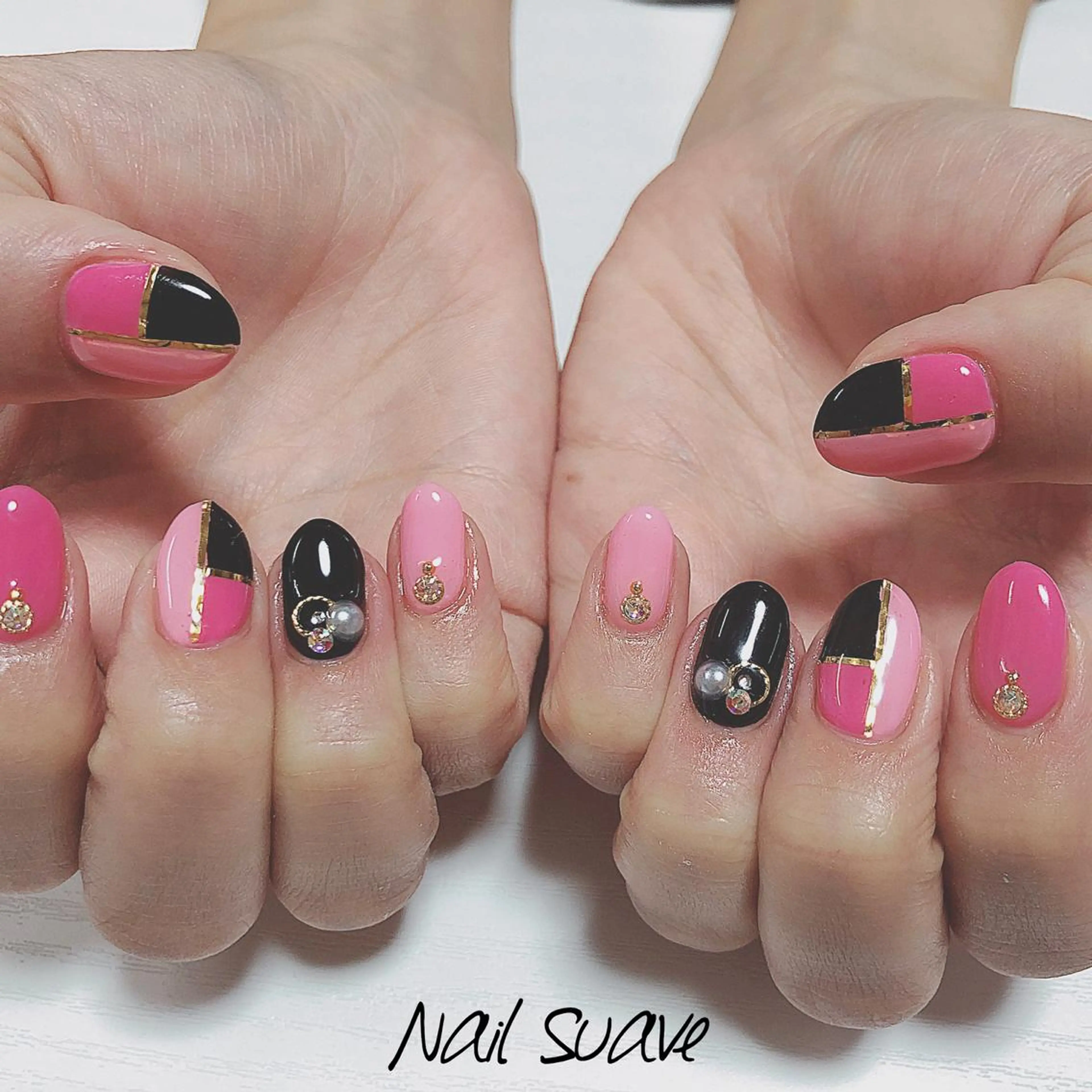 ネイル ピンク Nail Suave (シュアーヴ)のネイルデザイン