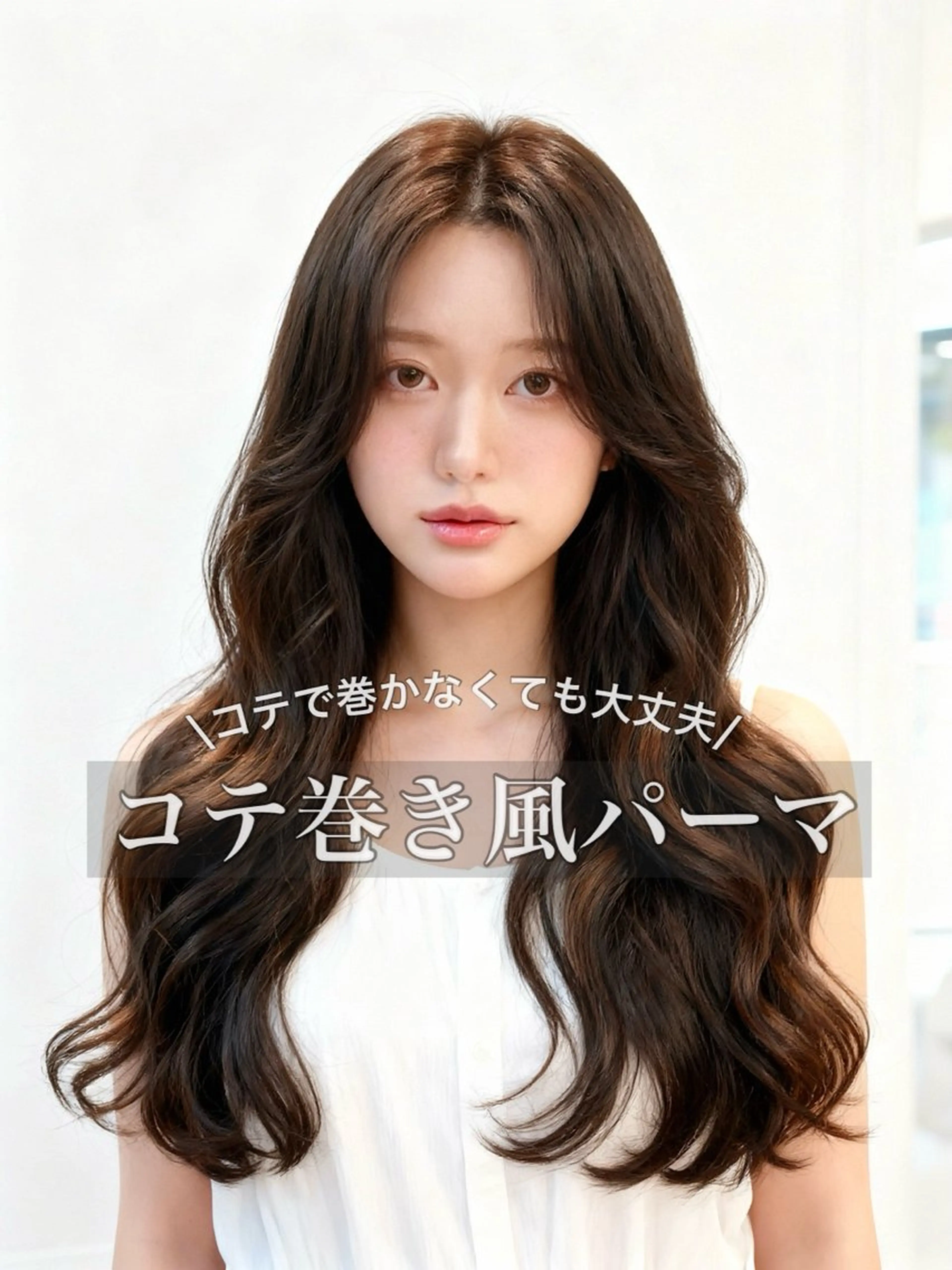 ロング カラー パーマ ヘアアレンジ ベージュカラー ブリーチ 透明感カラー グレージュ ラベンダーカラー カット ヘアカラー パーマ トリートメント GO TODAY SHAiRE SALON所属・韓国風デジタルパーマ 🇰🇷KOUHEIのヘアスタイル