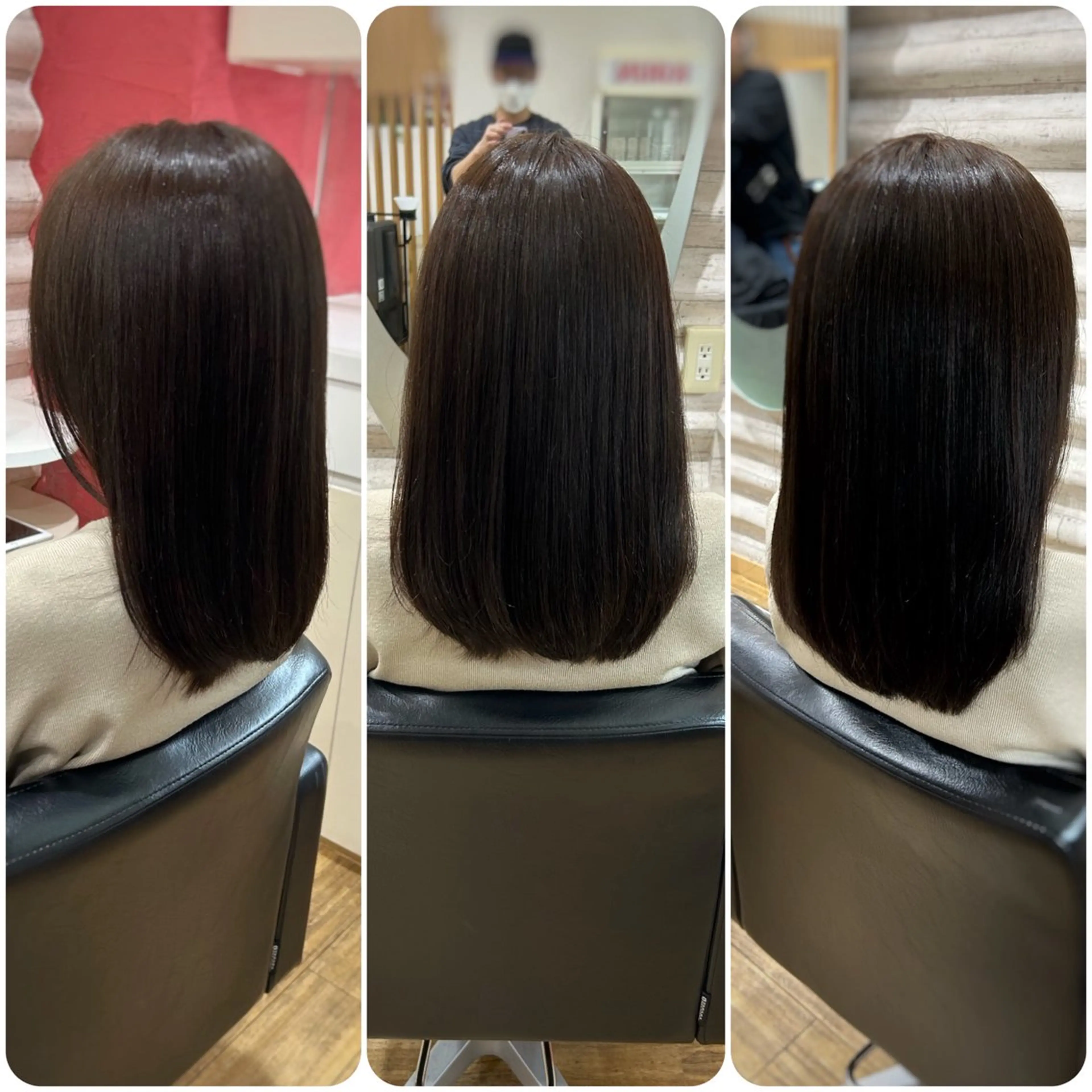 ロング カラー 髪質改善 トリートメント 艶の専門店/髪質改善 ×酸熱カラー/KONのヘアスタイル