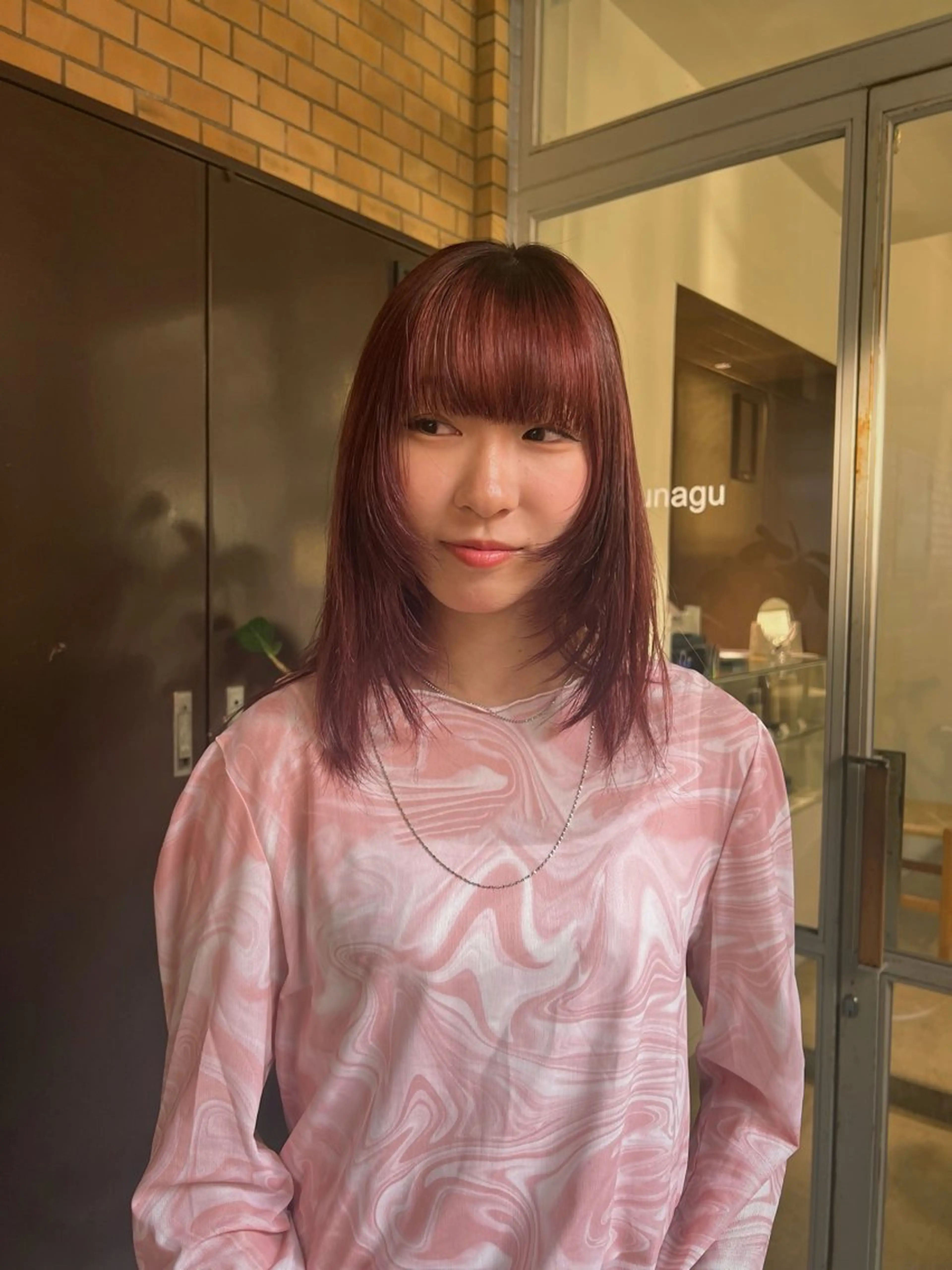カラー 南部 綾音のヘアスタイル