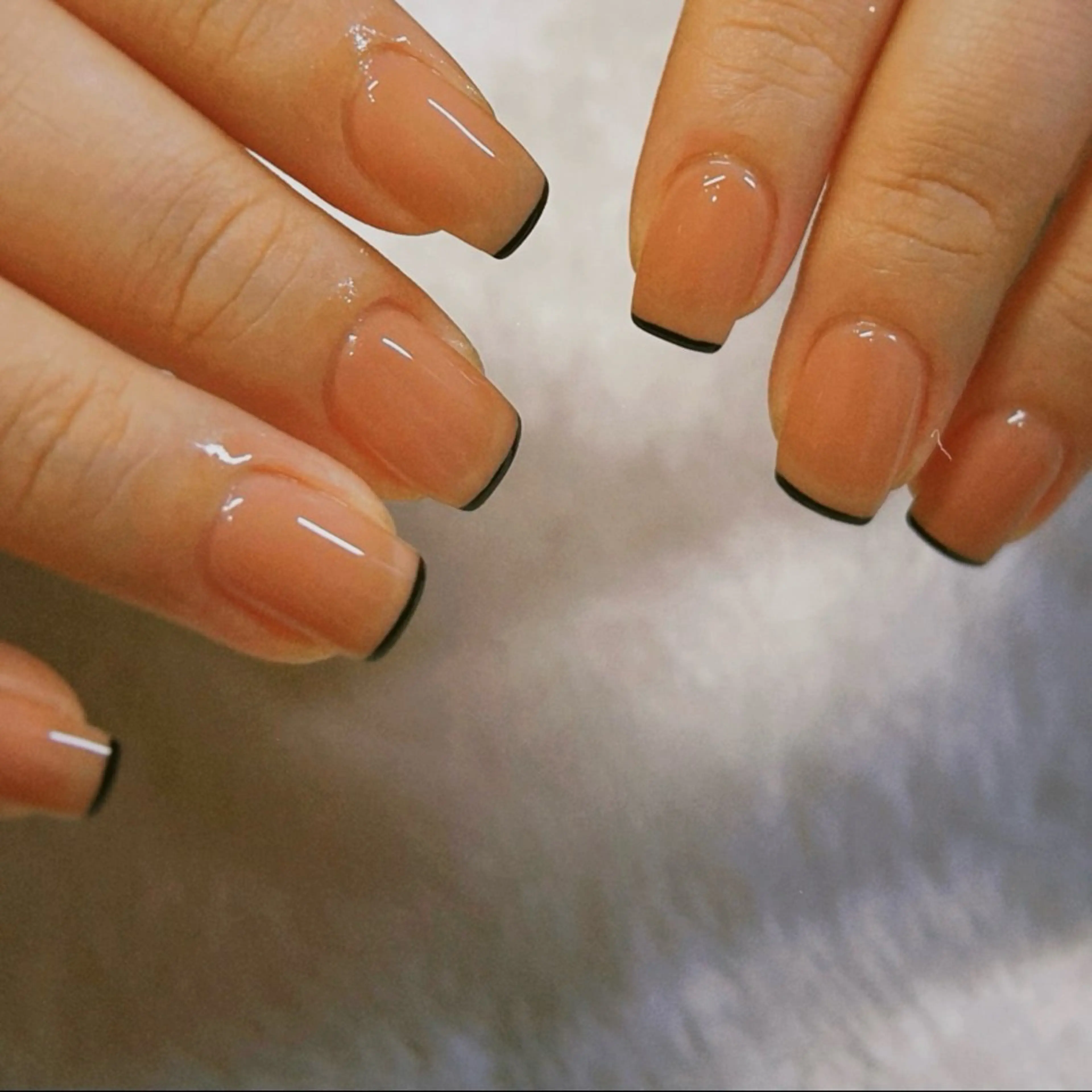 ネイル WASHLY所属・sakura 辻堂ニュアンスネイルのネイルデザイン