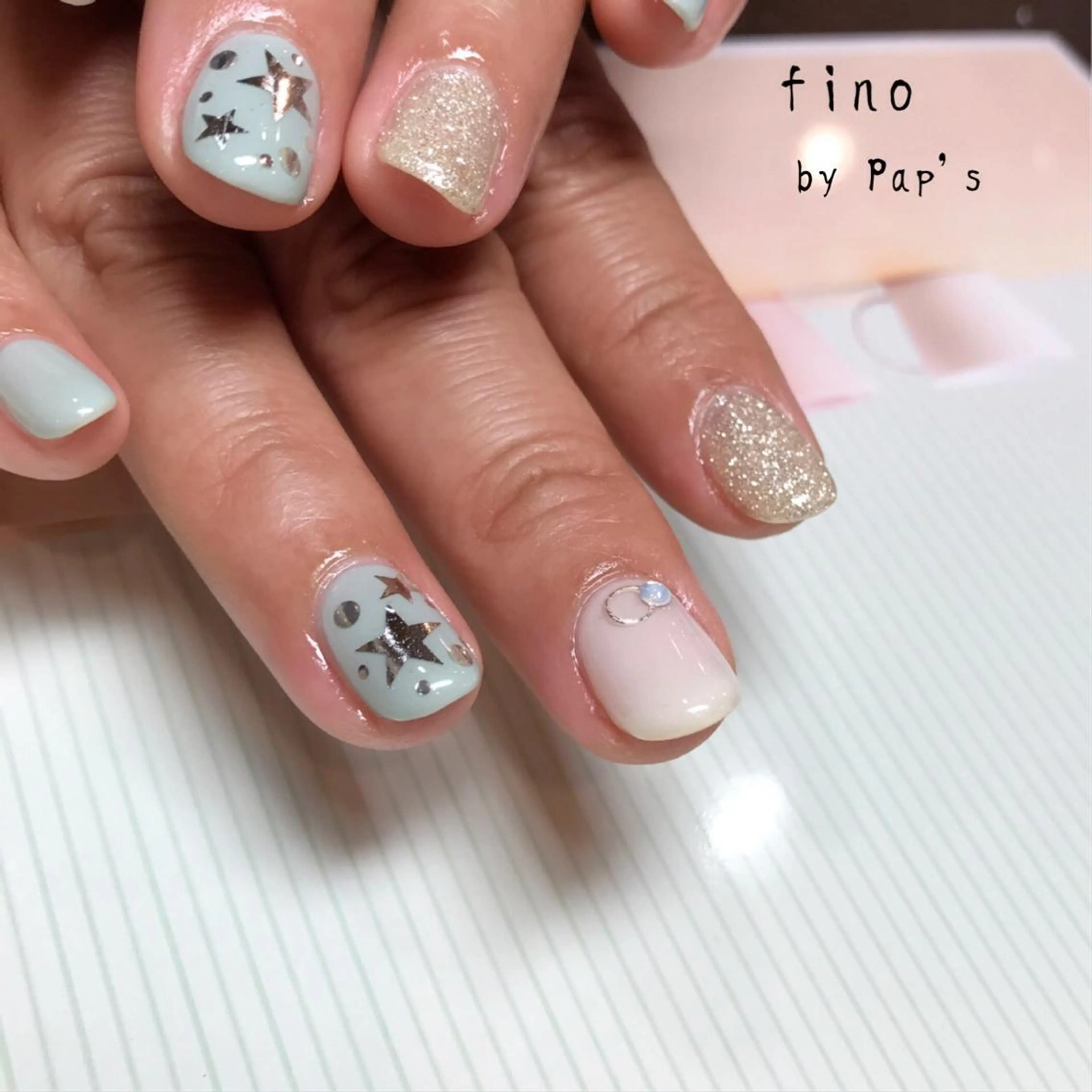 ネイル fino by Pap's所属・西畠 真由美のネイルデザイン