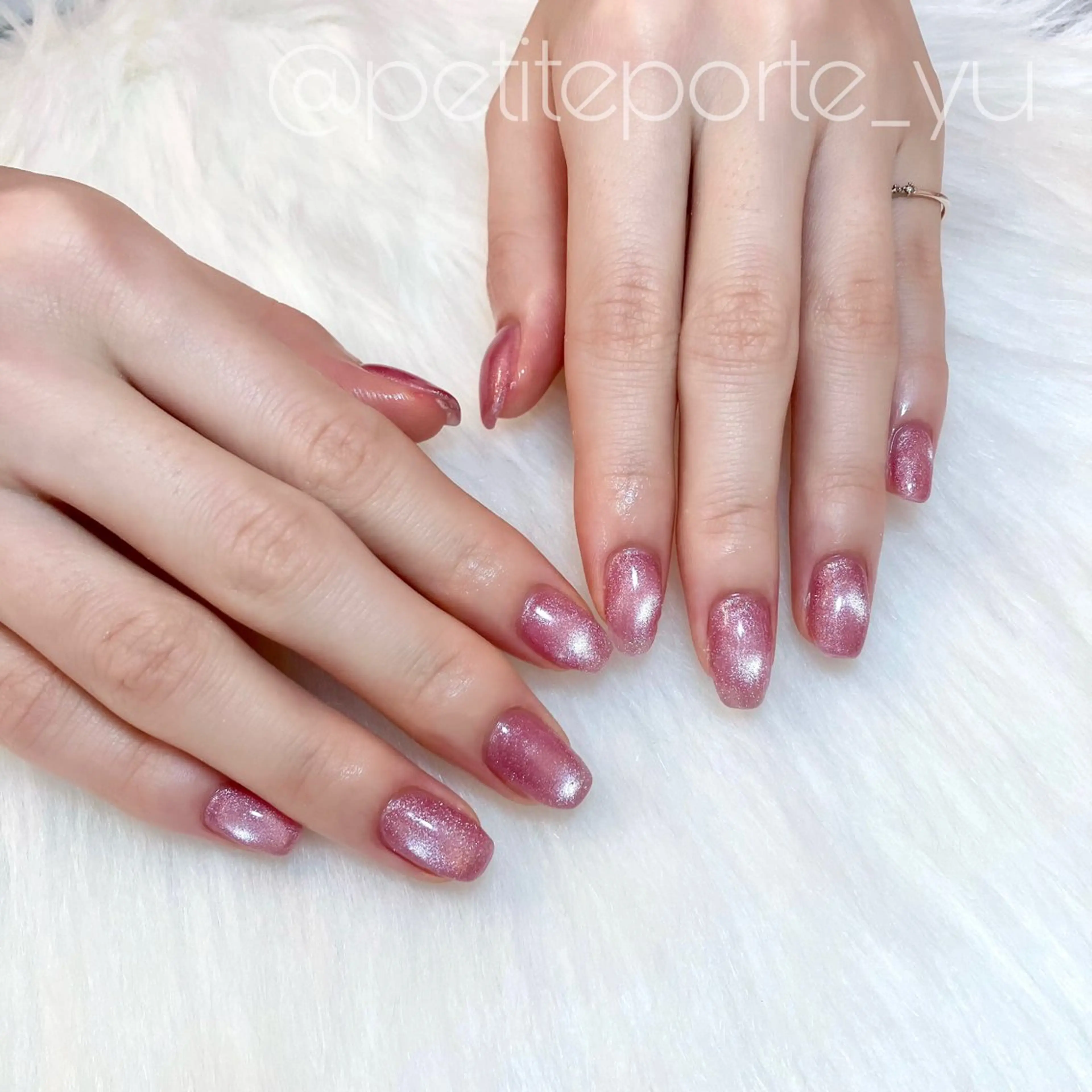 ネイル マグネットネイル ハンドネイル nailsalon petite porte所属・petite porteのネイルデザイン