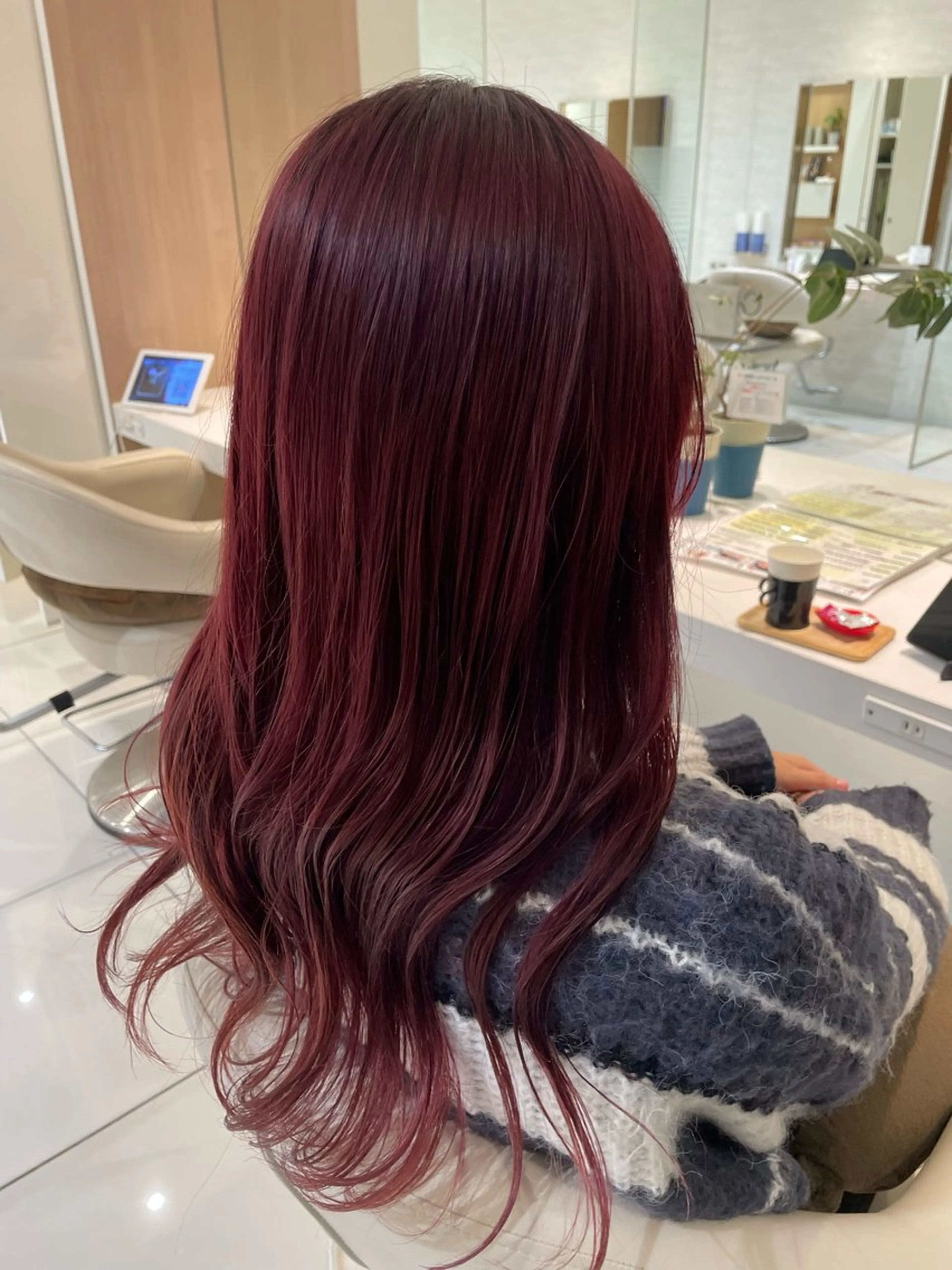 カラー ヘアカラー 🫧L`pul🫧 ハイトーン/マツパのヘアスタイル