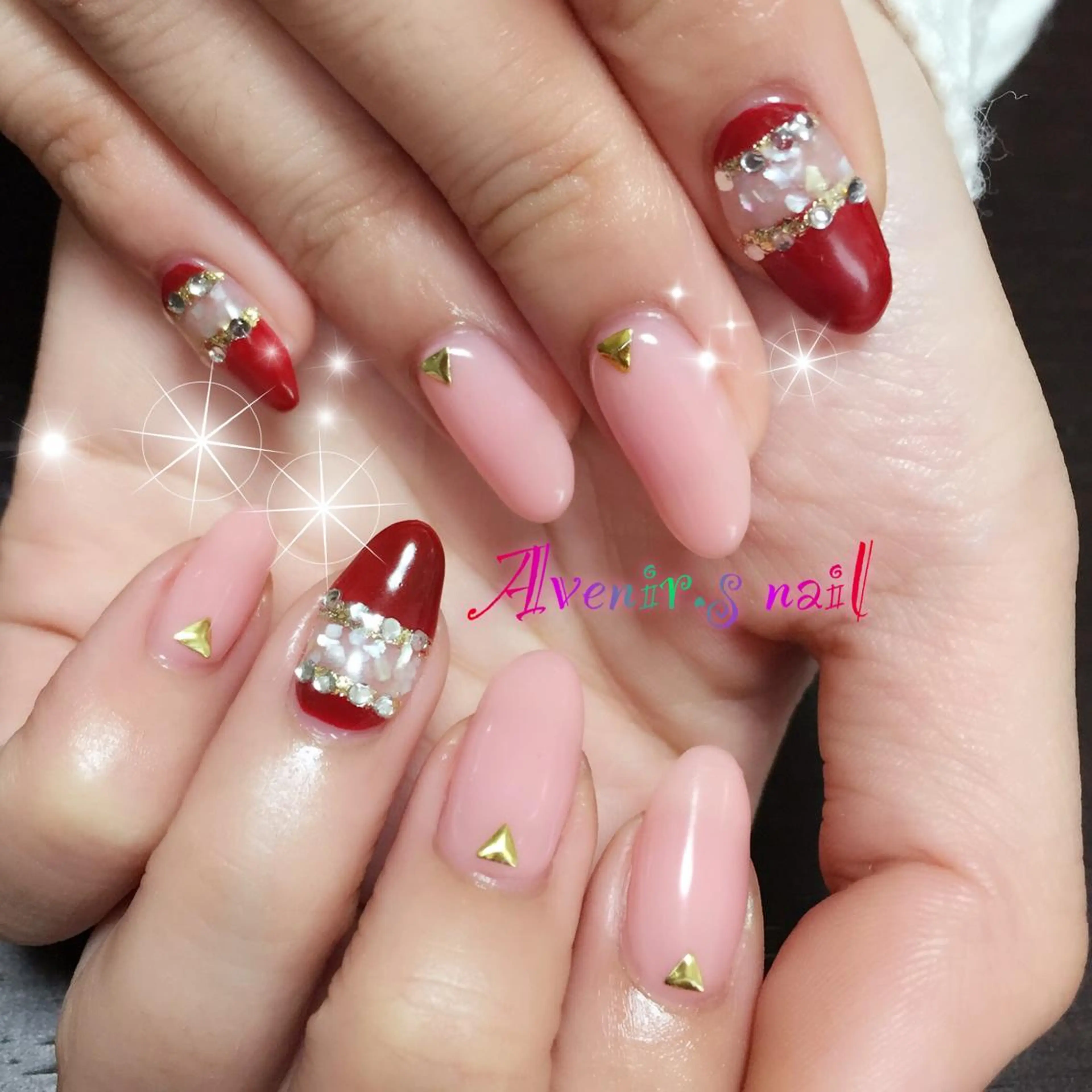 ネイル ボルドー Home Salon Avenir.のネイルデザイン