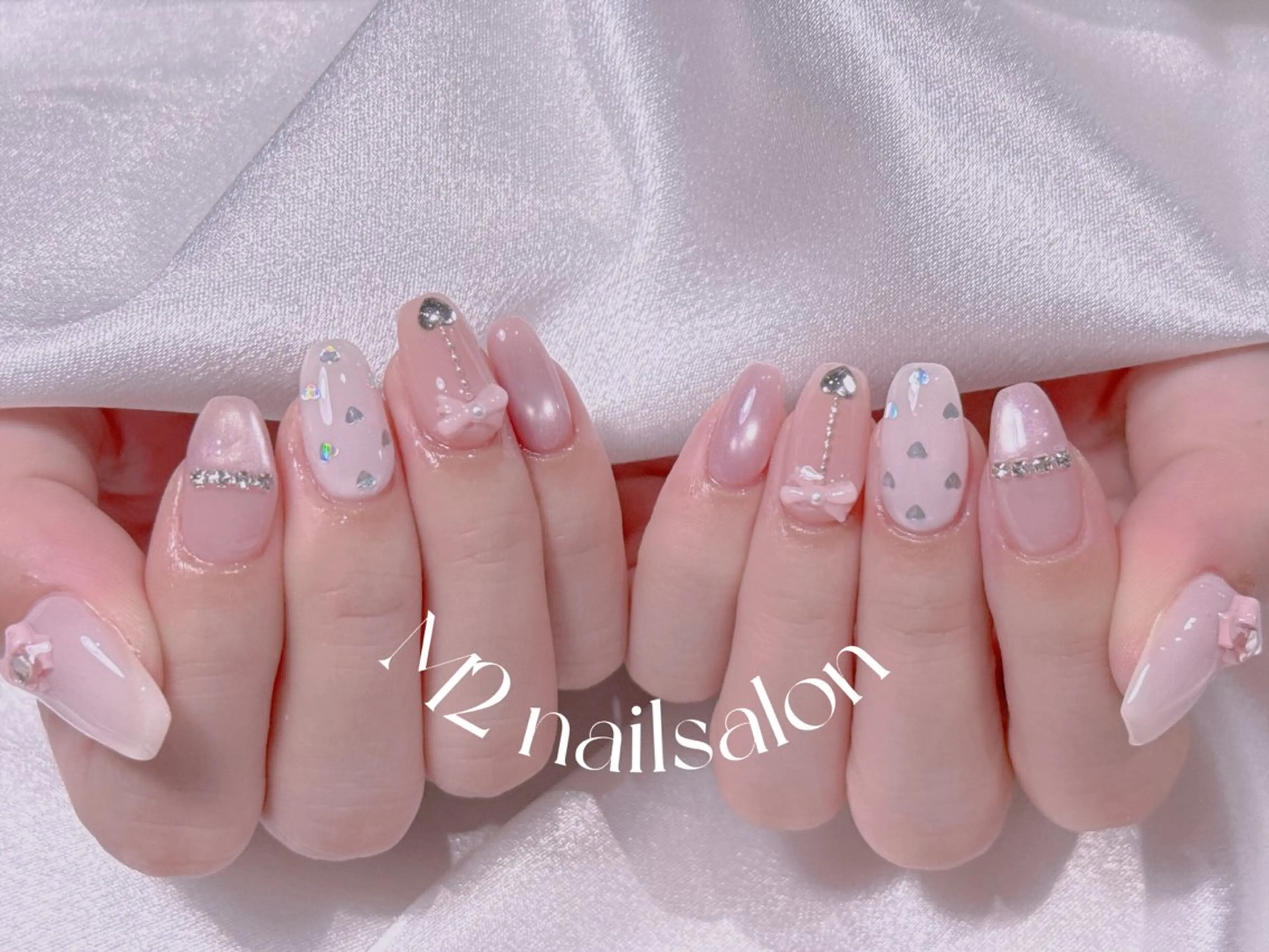 ネイル ハンドネイル 長さだし専門店 M2 rikaのネイルデザイン