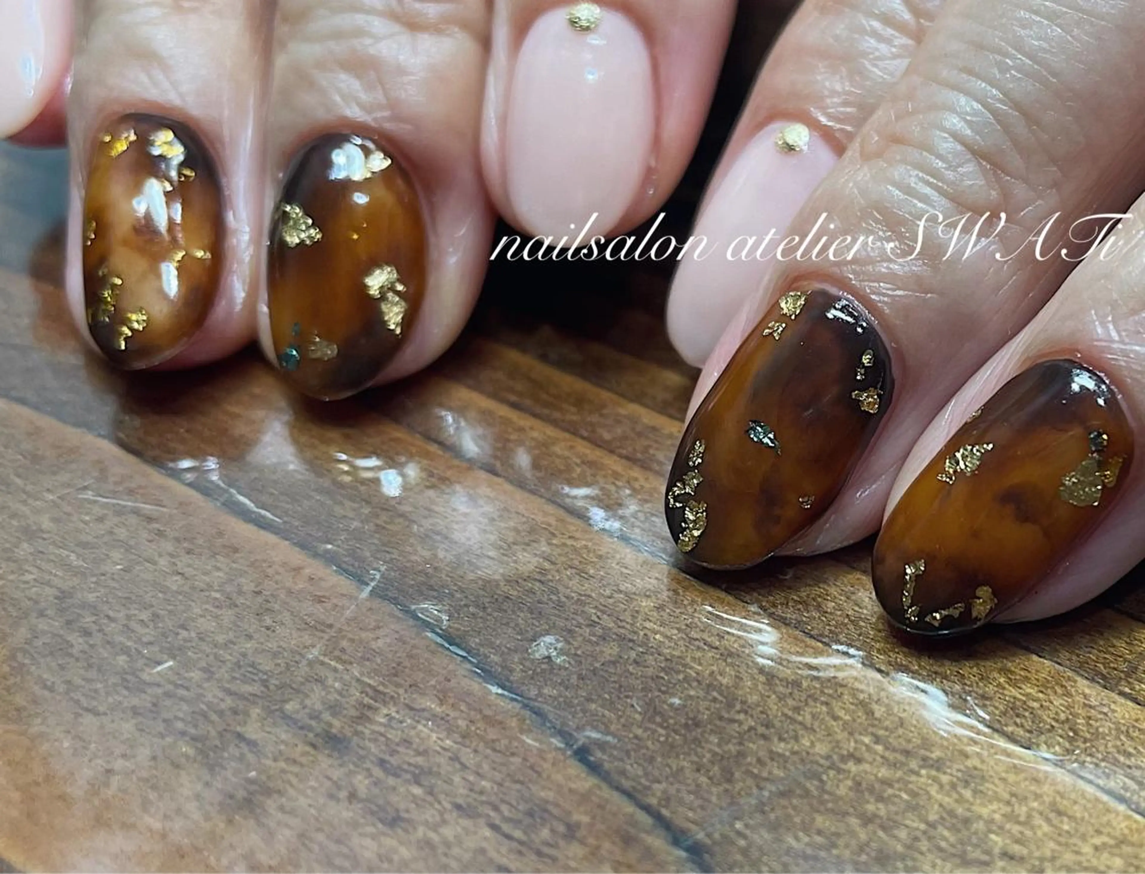 ネイル ヘアーサロン大野所属・nailsalon SWATiのネイルデザイン