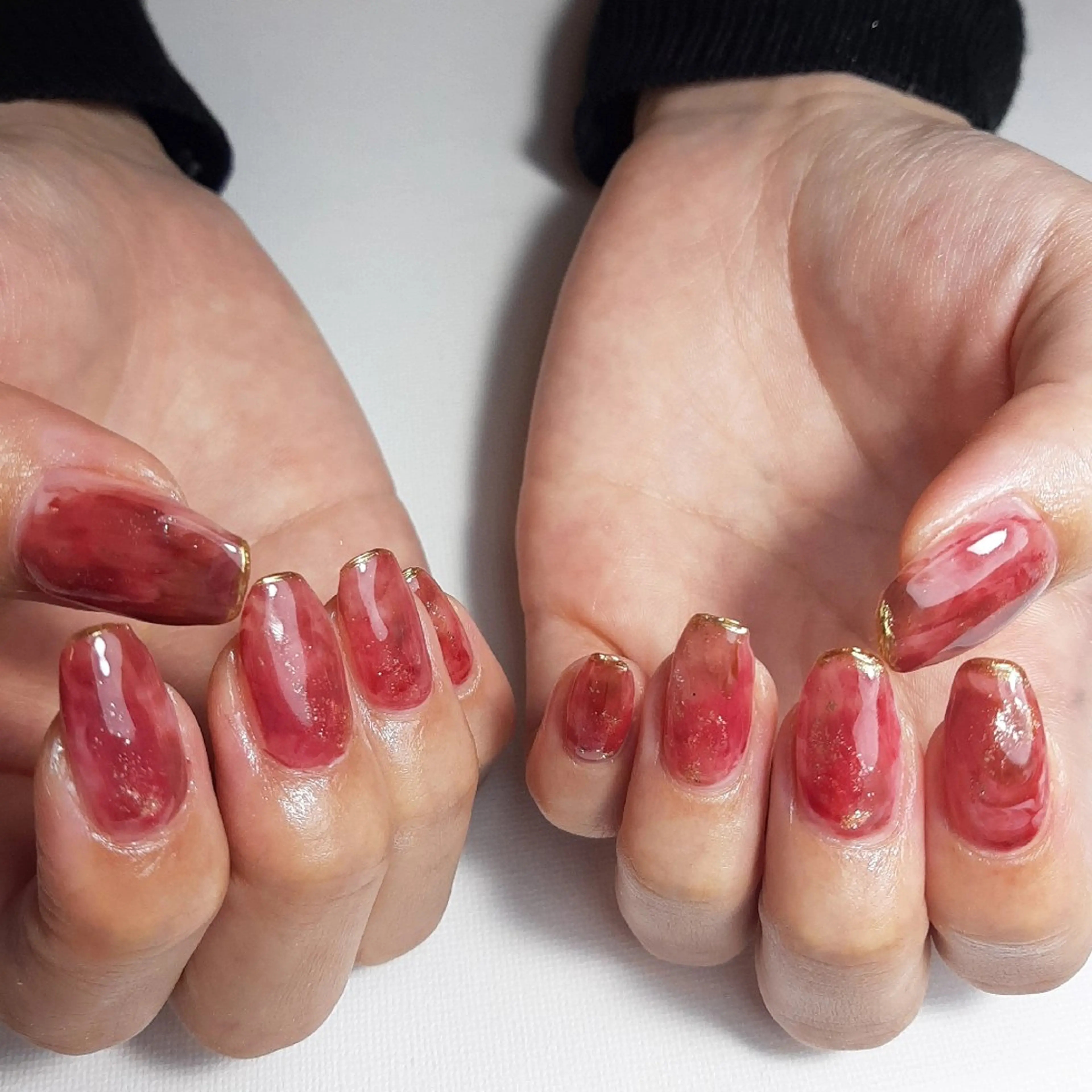 ネイル フレンチネイル ジェルネイル 持ち込み ニュアンスネイル ショートネイル nanakonail /持込みデザイン専門のネイルデザイン