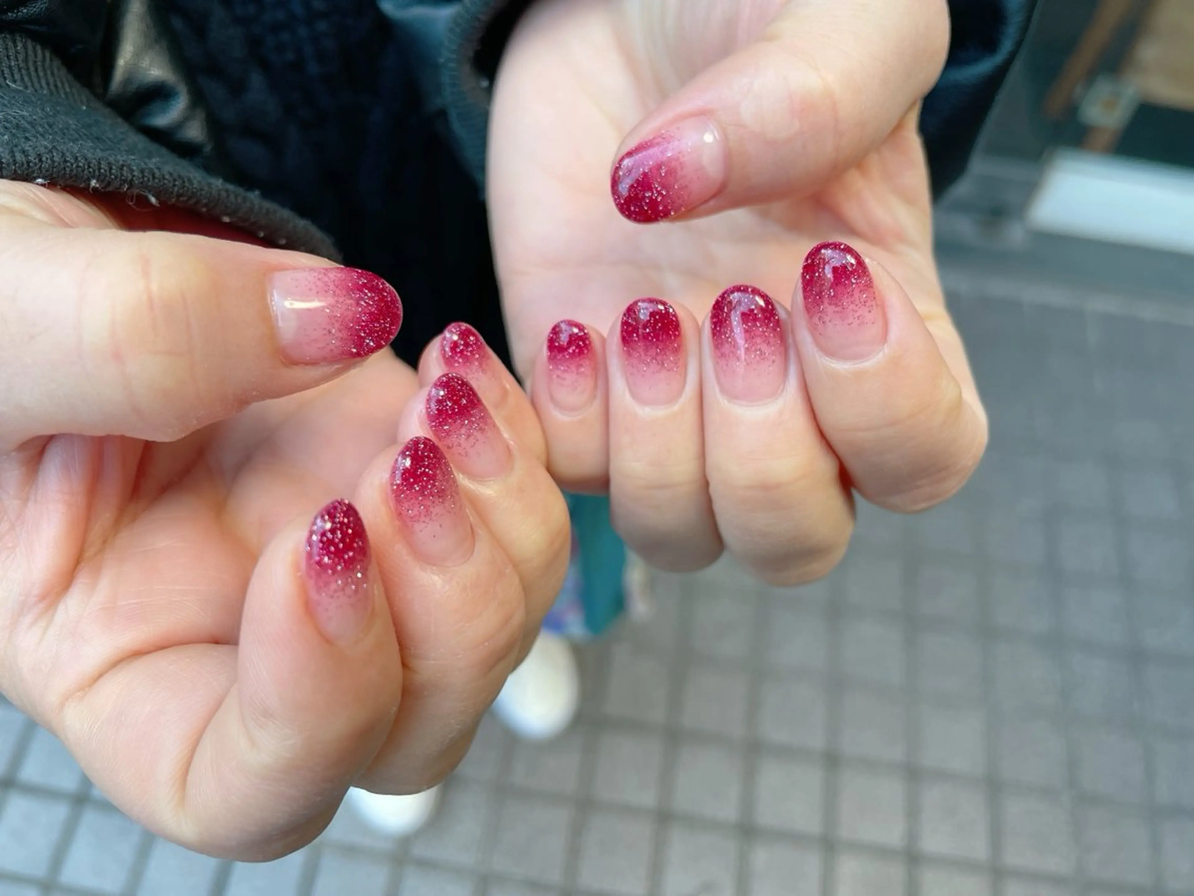 ネイル フラッシュネイル ジェルネイル ニュアンスネイル パラジェル 春ネイル nailroom  OHANA所属・nailroom OHANA🌴のネイルデザイン