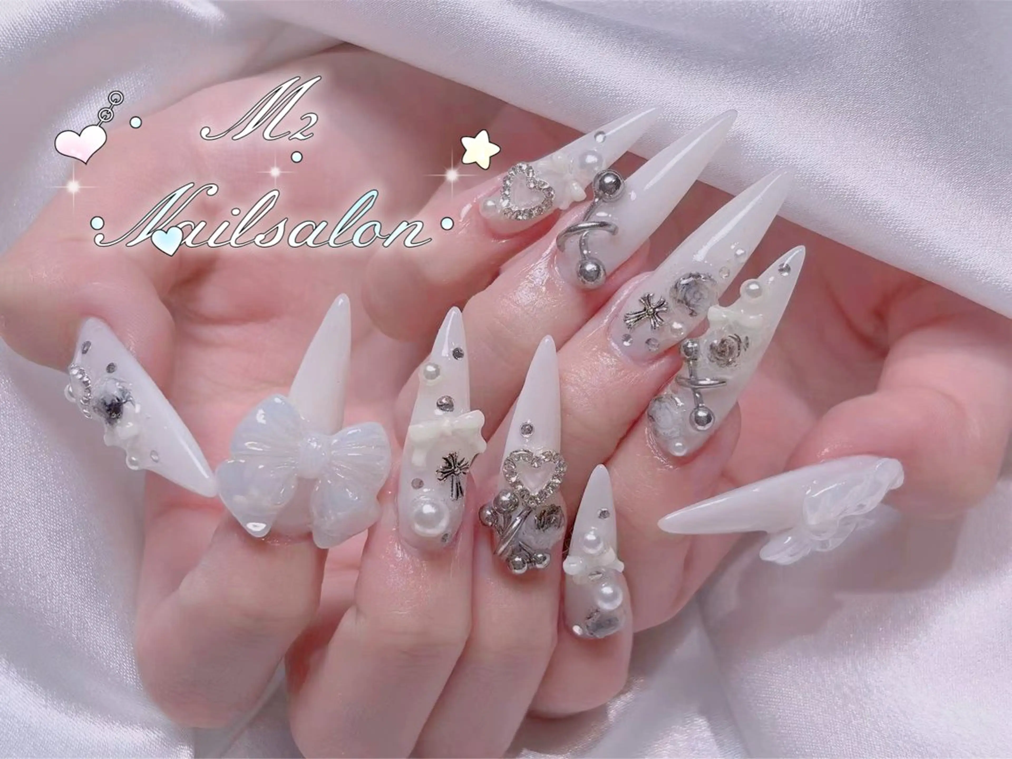 ネイル 長さだし専門店 M2 rikaのネイルデザイン
