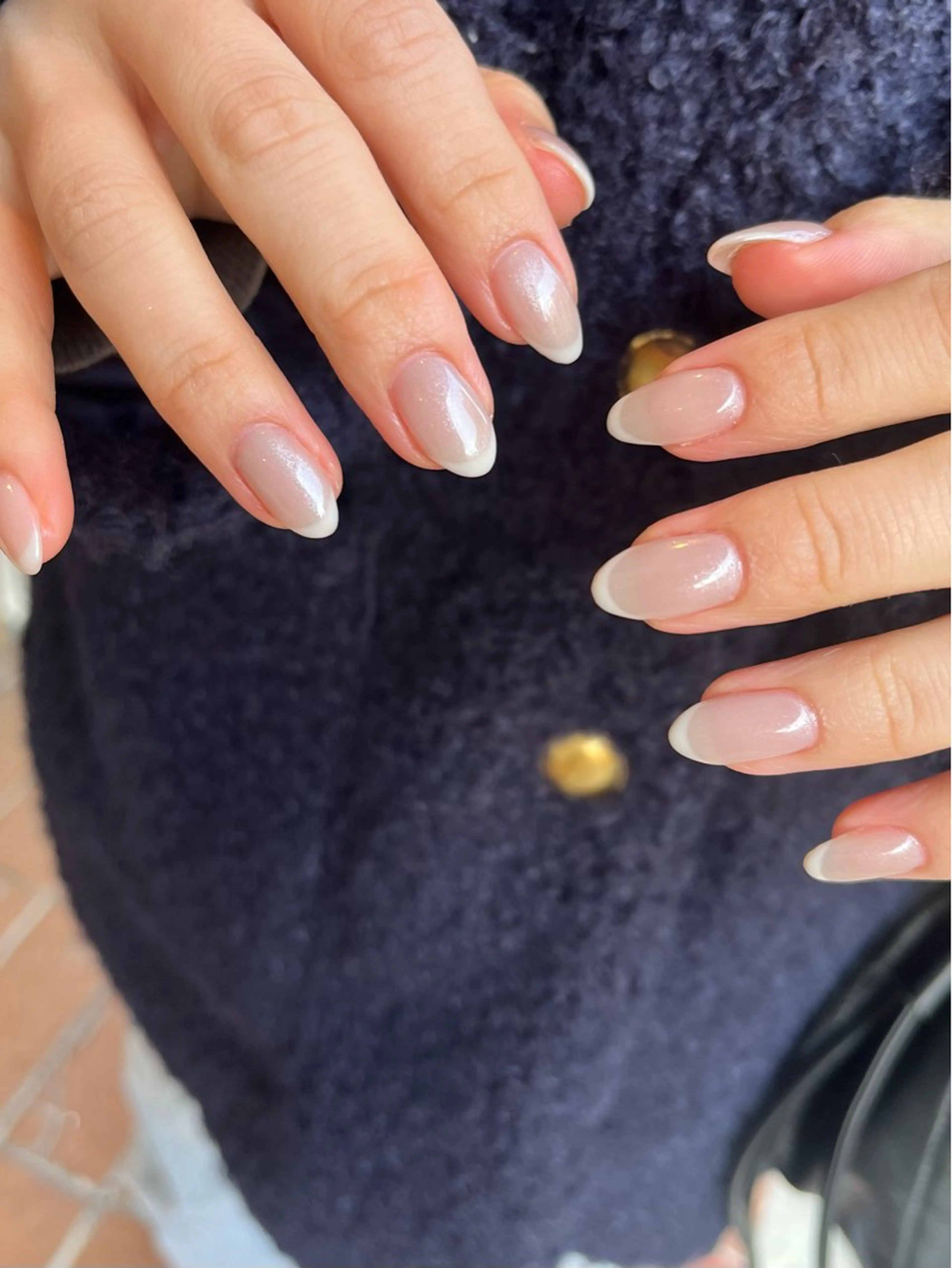 ネイル フレンチネイル ハンドネイル ballie／小野原 なつみのネイルデザイン