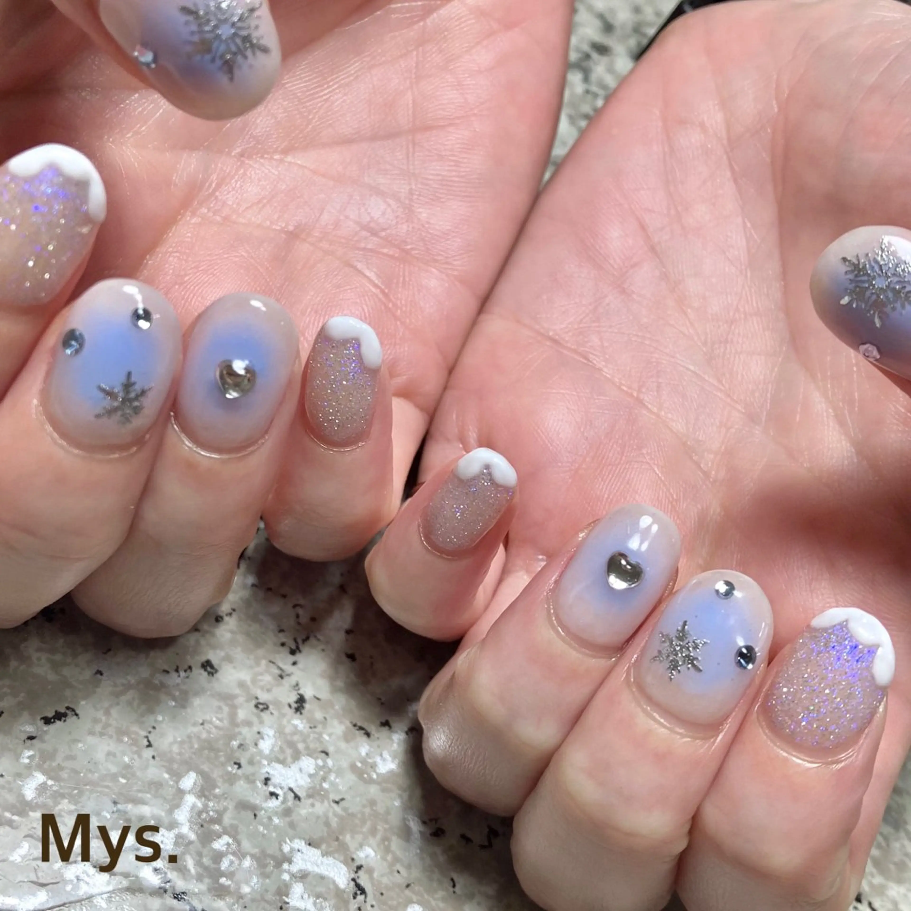 ネイル ハンドネイル Mys. 三上紗紀のネイルデザイン