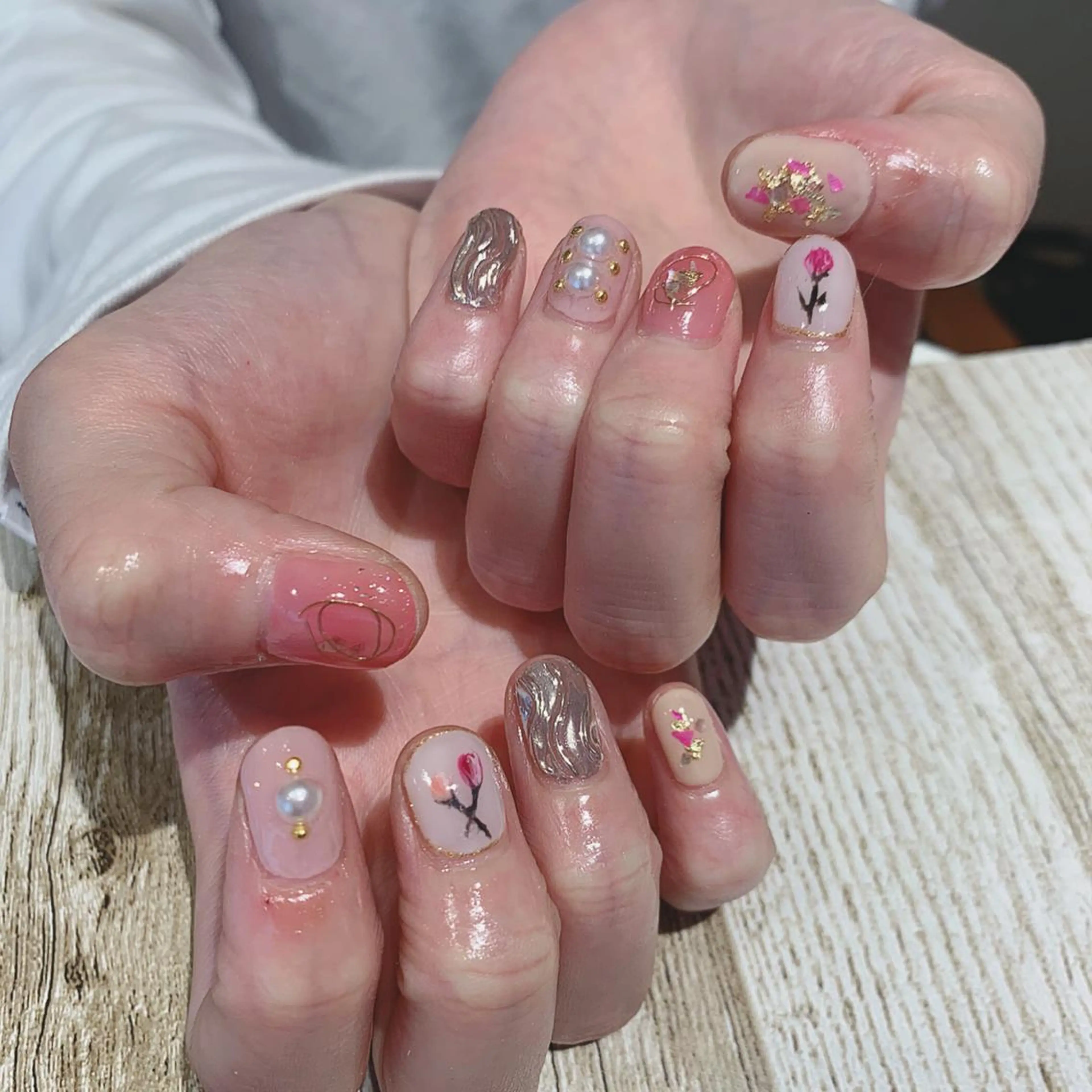 ネイル l my me mine所属・Imyme mine Rioのネイルデザイン