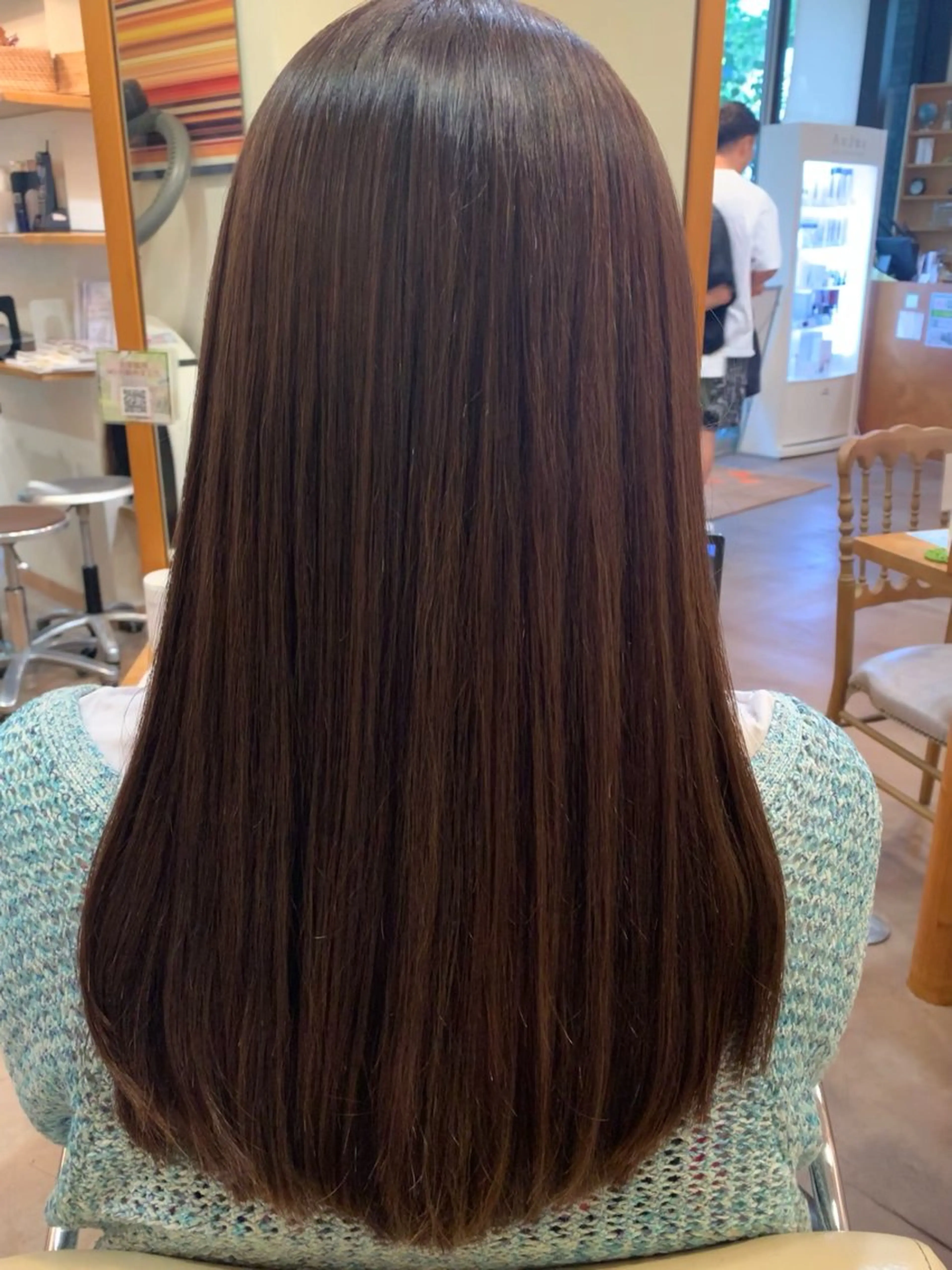 ロング ROOF  用賀所属・シミズ チハルのヘアスタイル