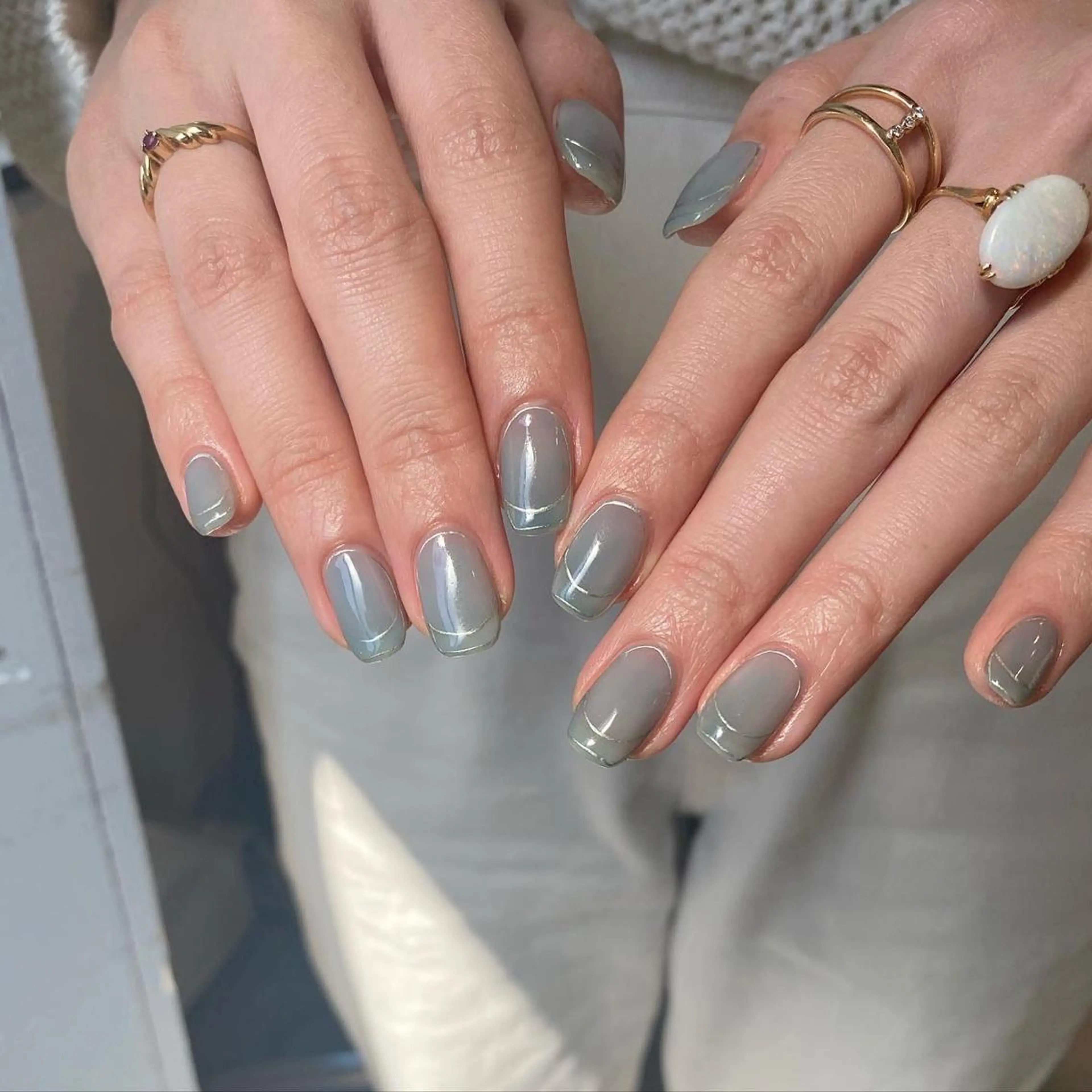 ネイル シンプルネイル nable.所属・望月 実莉のネイルデザイン
