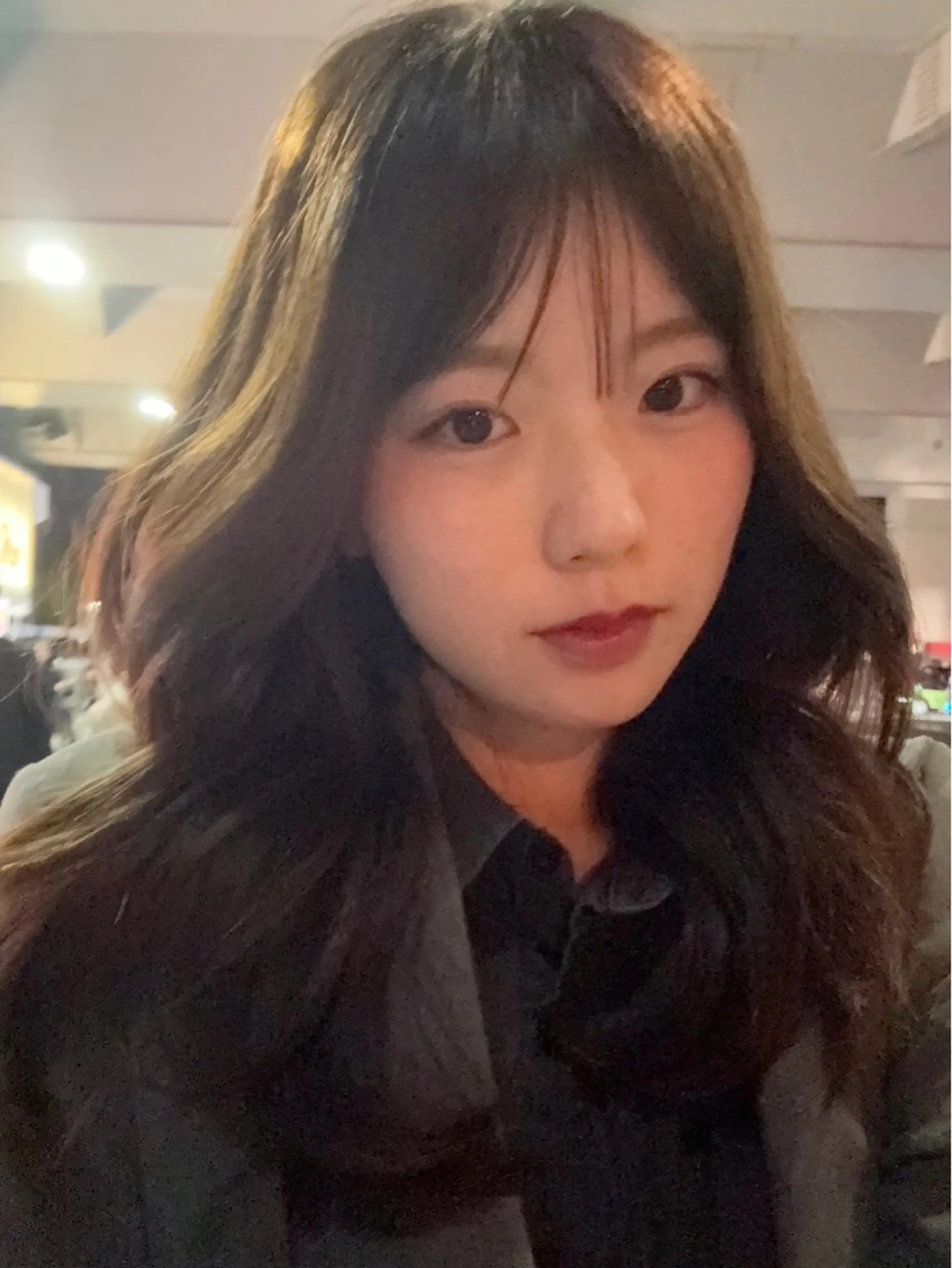 ロング 透明感カラー/似合わ せ前髪/柴田礼空のヘアスタイル