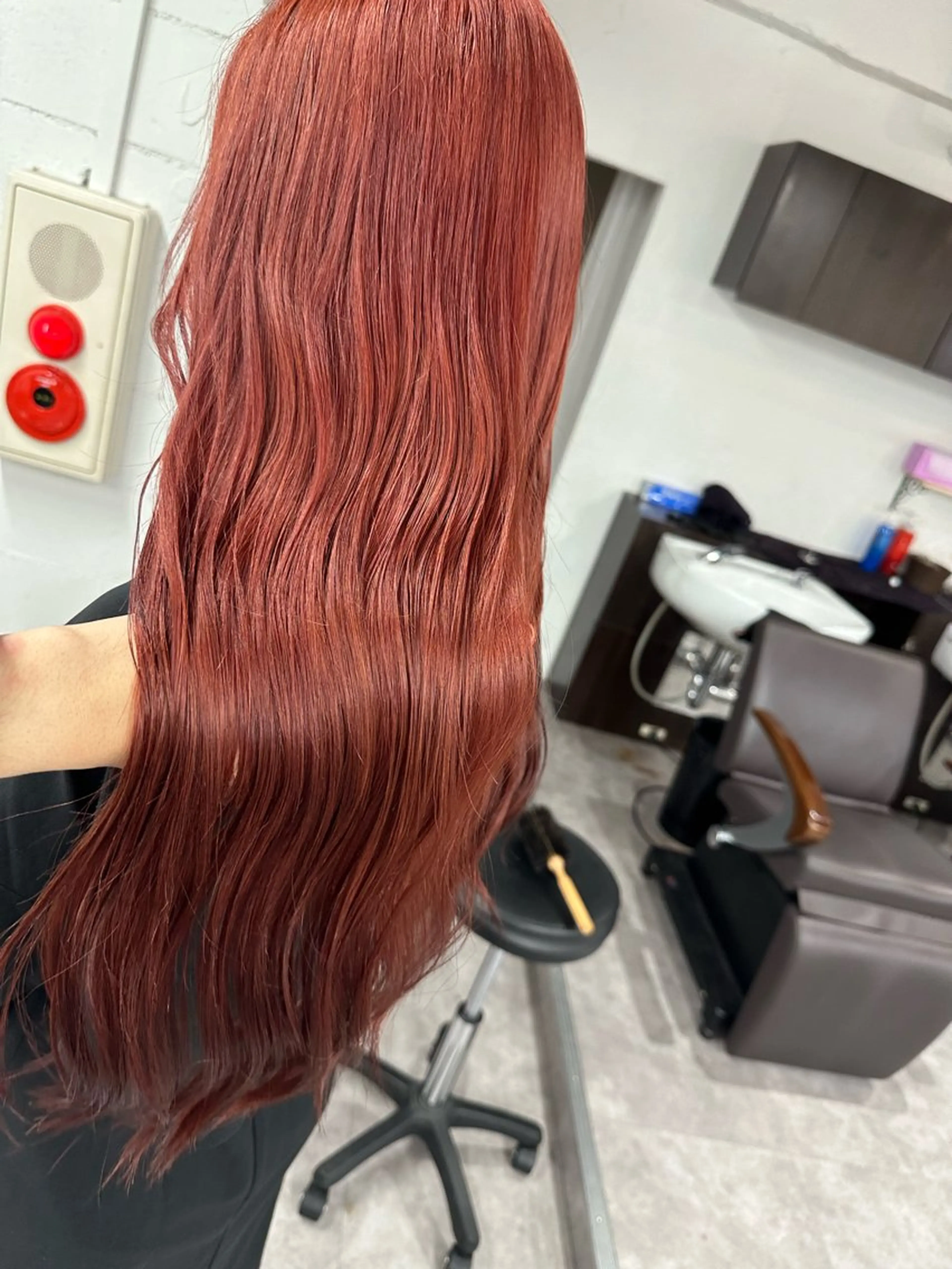 ロング カラー ヘアアレンジ カット ヘアカラー トリートメント 久米 治仁のヘアスタイル
