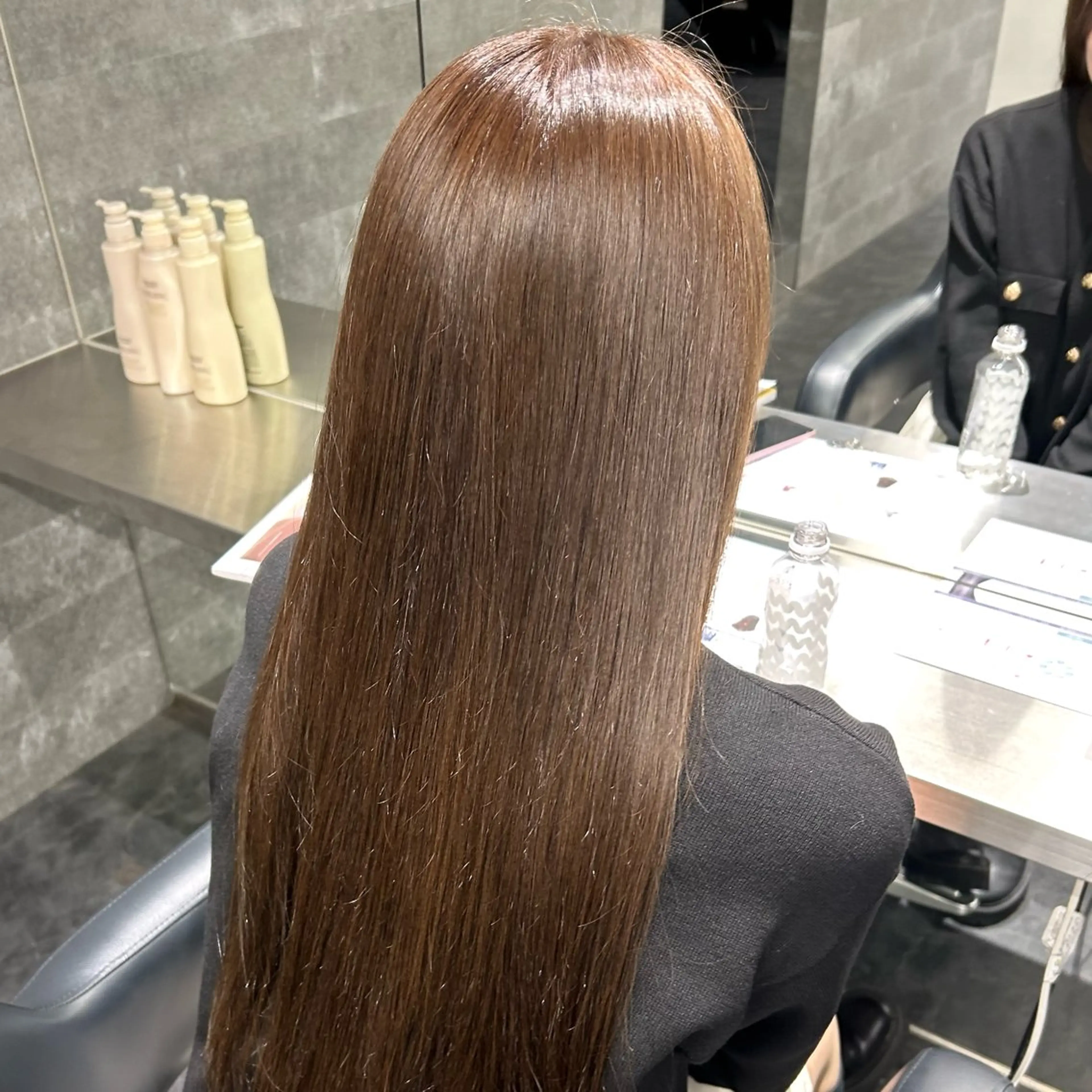 ロング ヘアカラー ✨🎨艶髪カラー 🎨✨福永楓のヘアスタイル