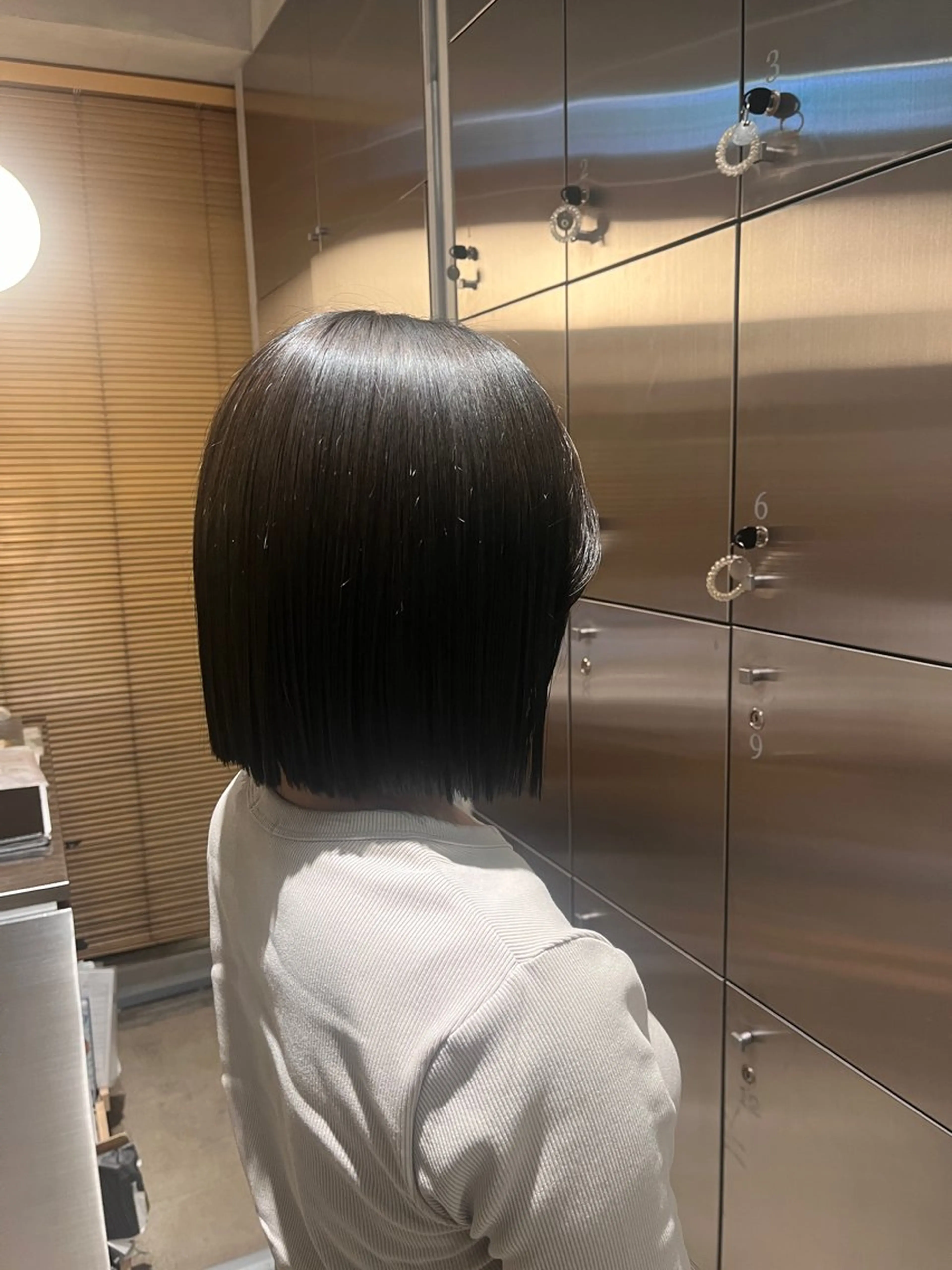 カラー 田中 美月のヘアスタイル