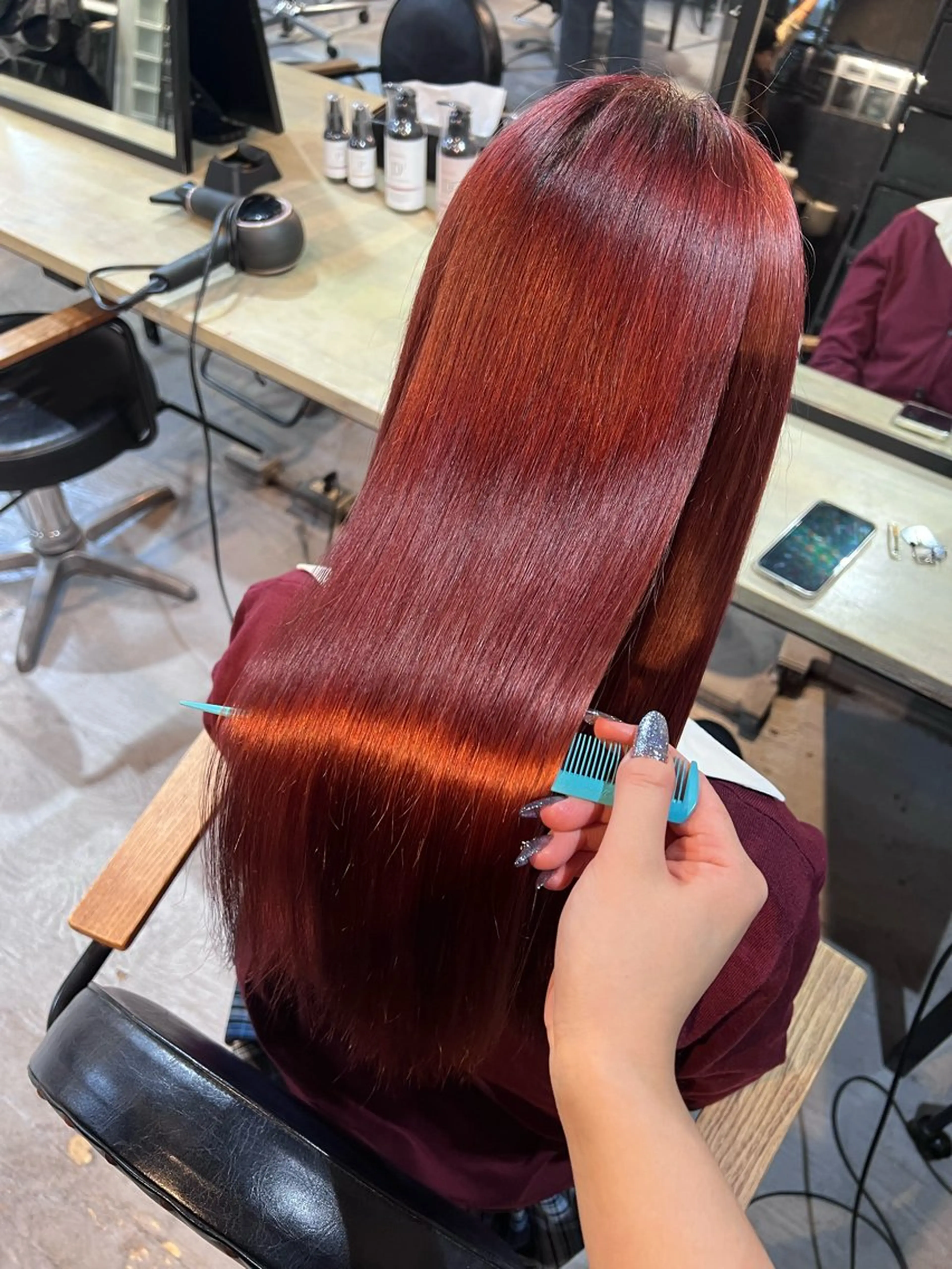 ブリーチ➕カラー🫧🌈(リタッチも可能です🙆♀️)の写真