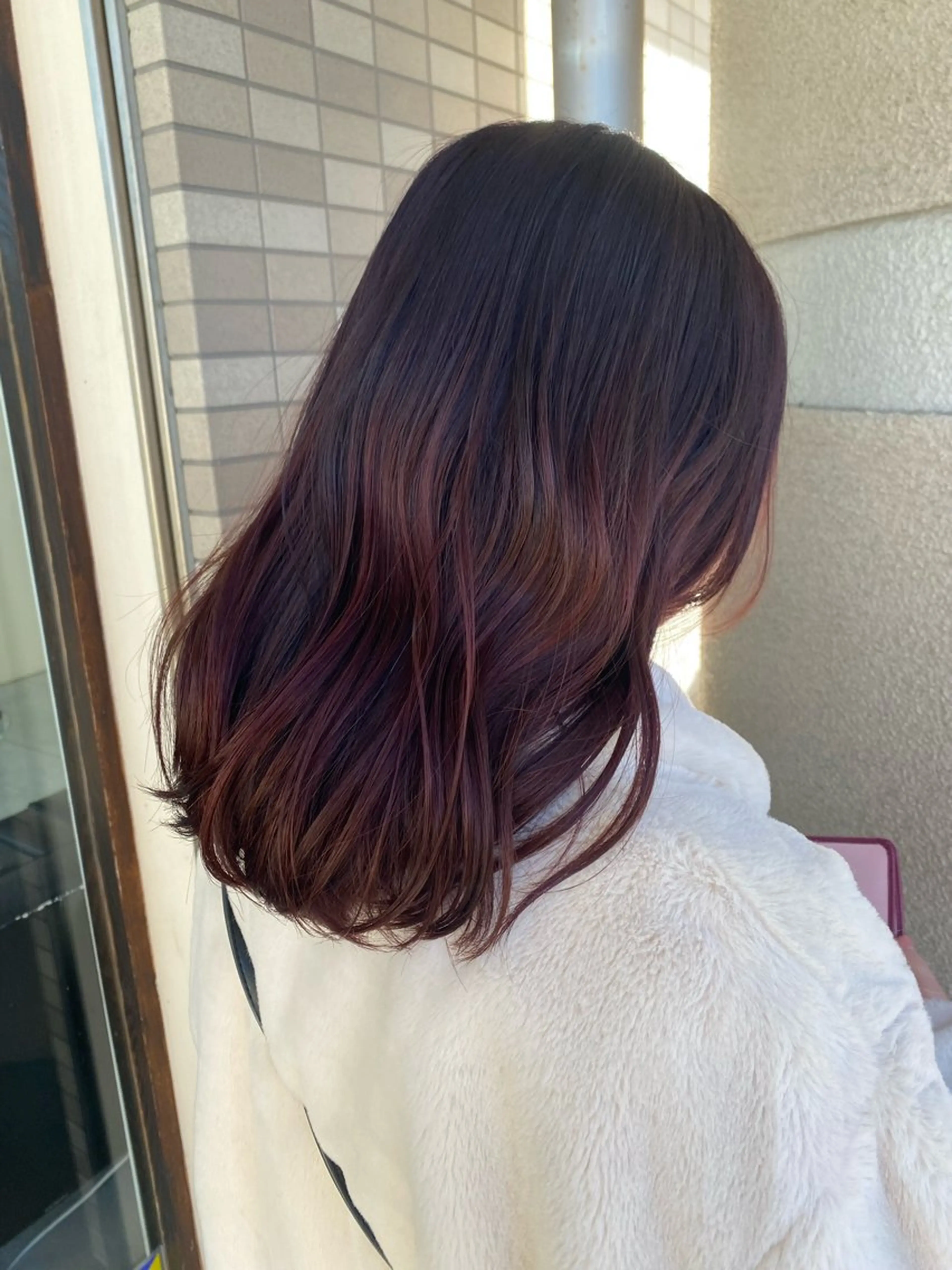 セミロング ヘアカラー 月野涼風 /レイヤーカットのヘアスタイル