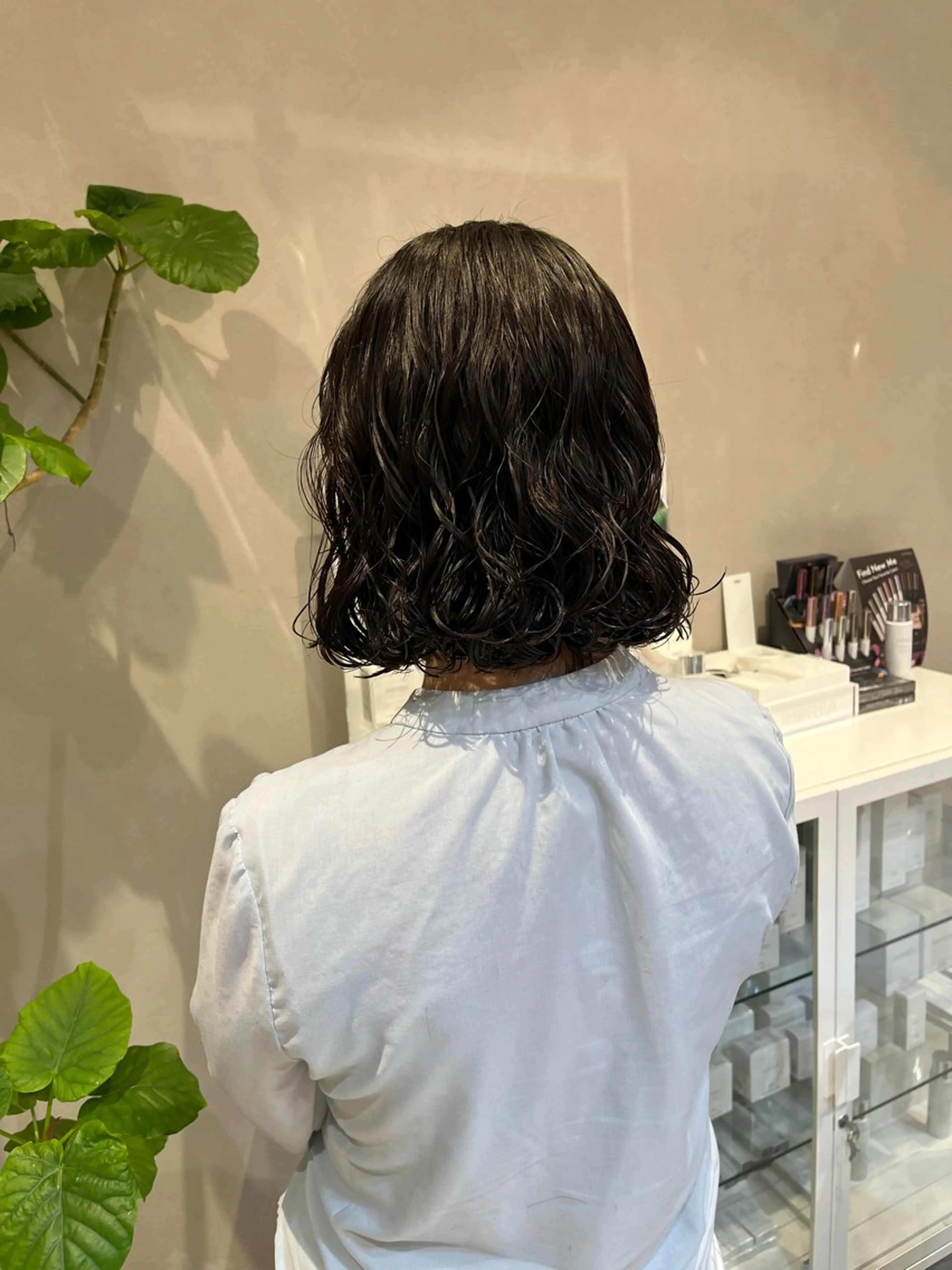 パーマ ニュアンスパーマ 曲がる縮毛矯正　爲石のヘアスタイル