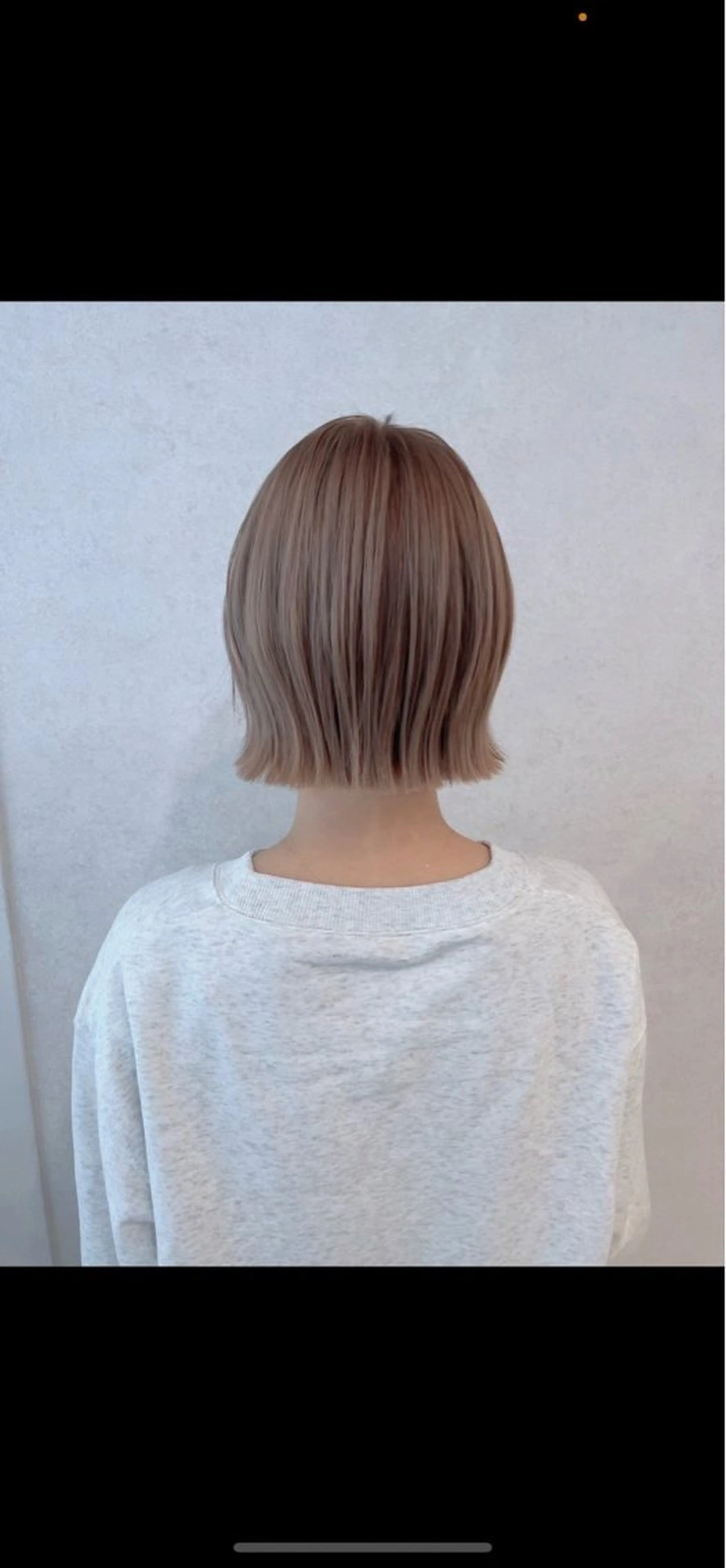 ショート カラー 赤み無し柔らかカラー 【梅田】madokaのヘアスタイル