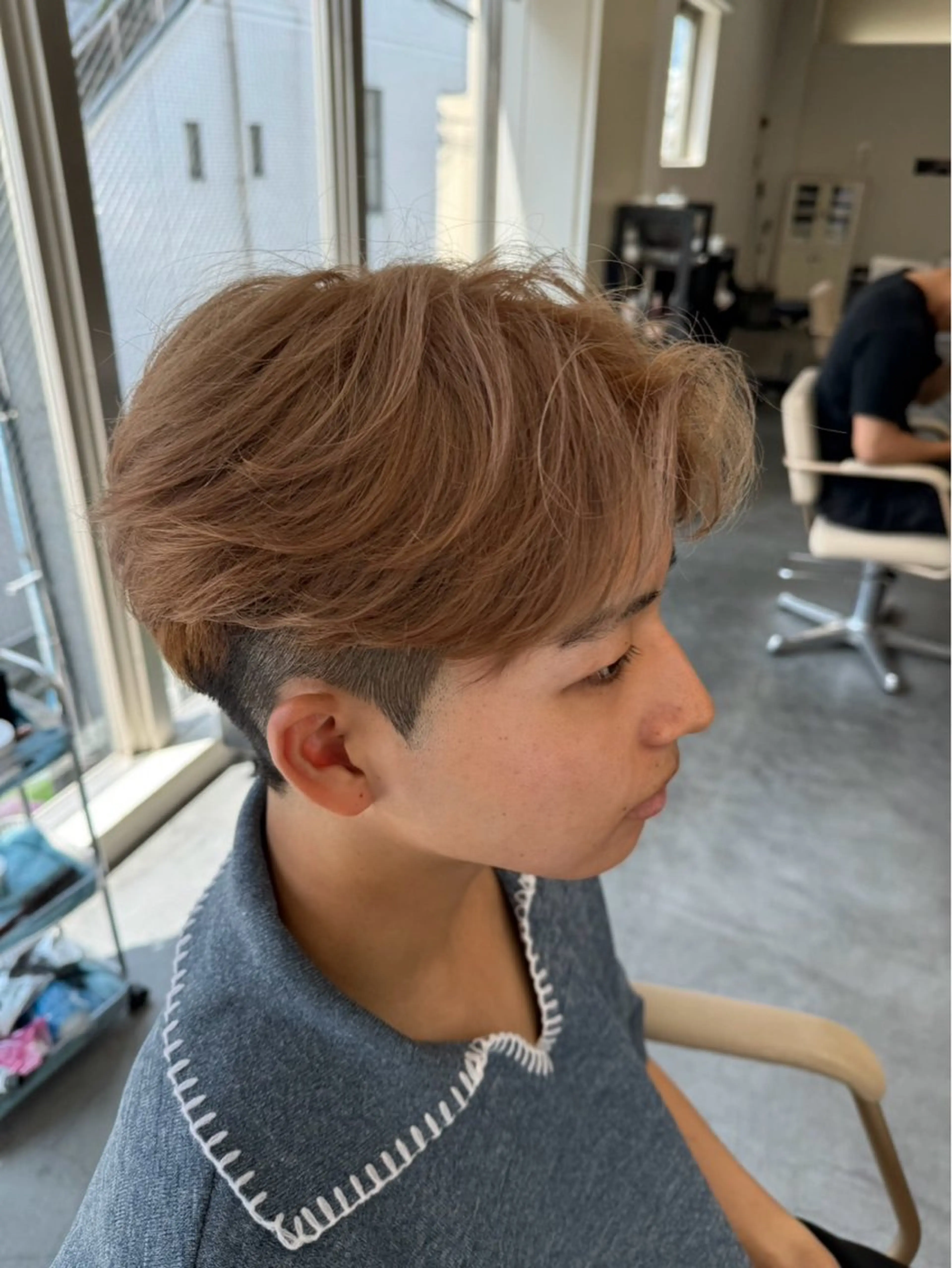 メンズカット✂️＋ブリーチありWカラー（デザインカラーでも🙆‍♀️）の写真