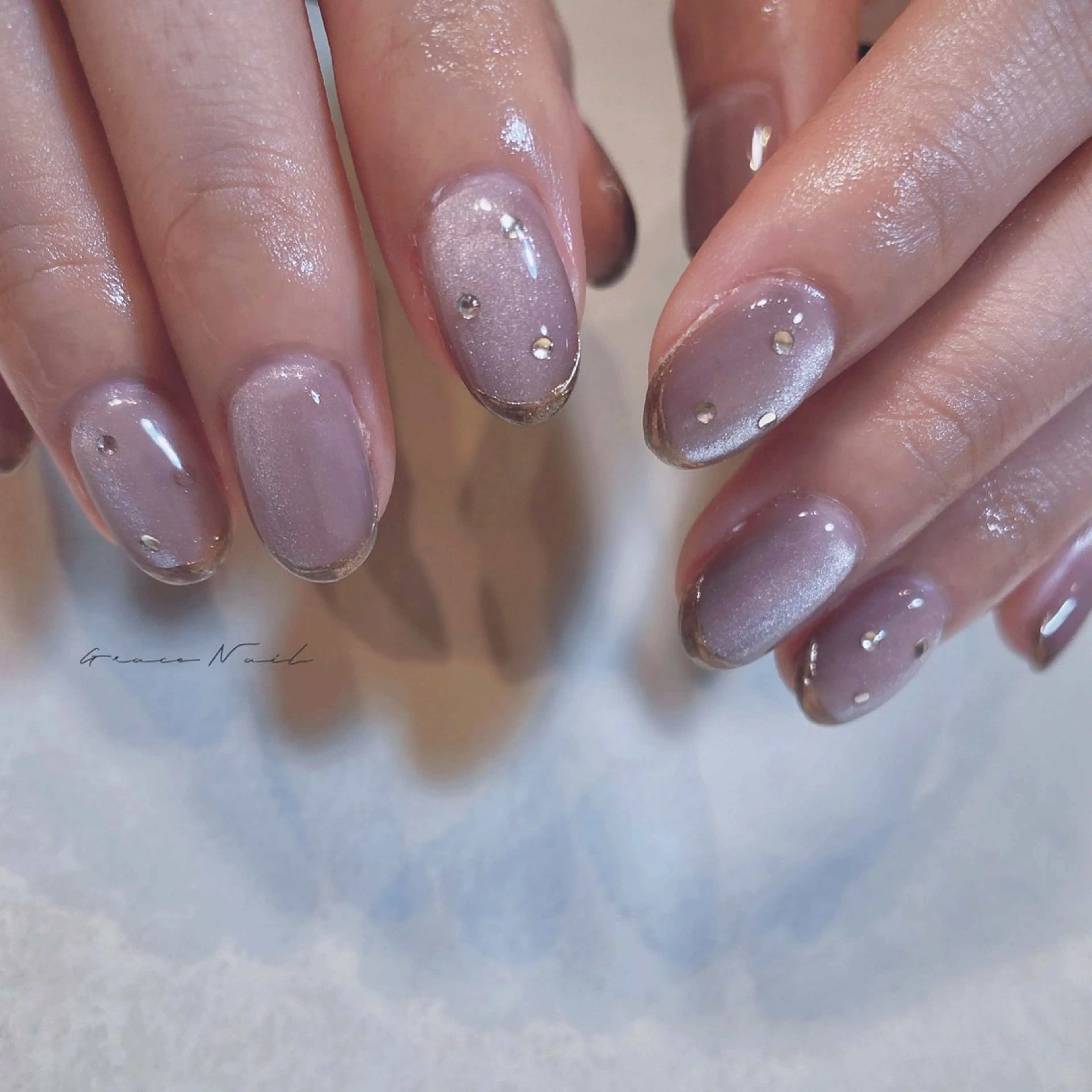 ネイル ハンドネイル ☆*｡Grace Nail｡*☆のネイルデザイン