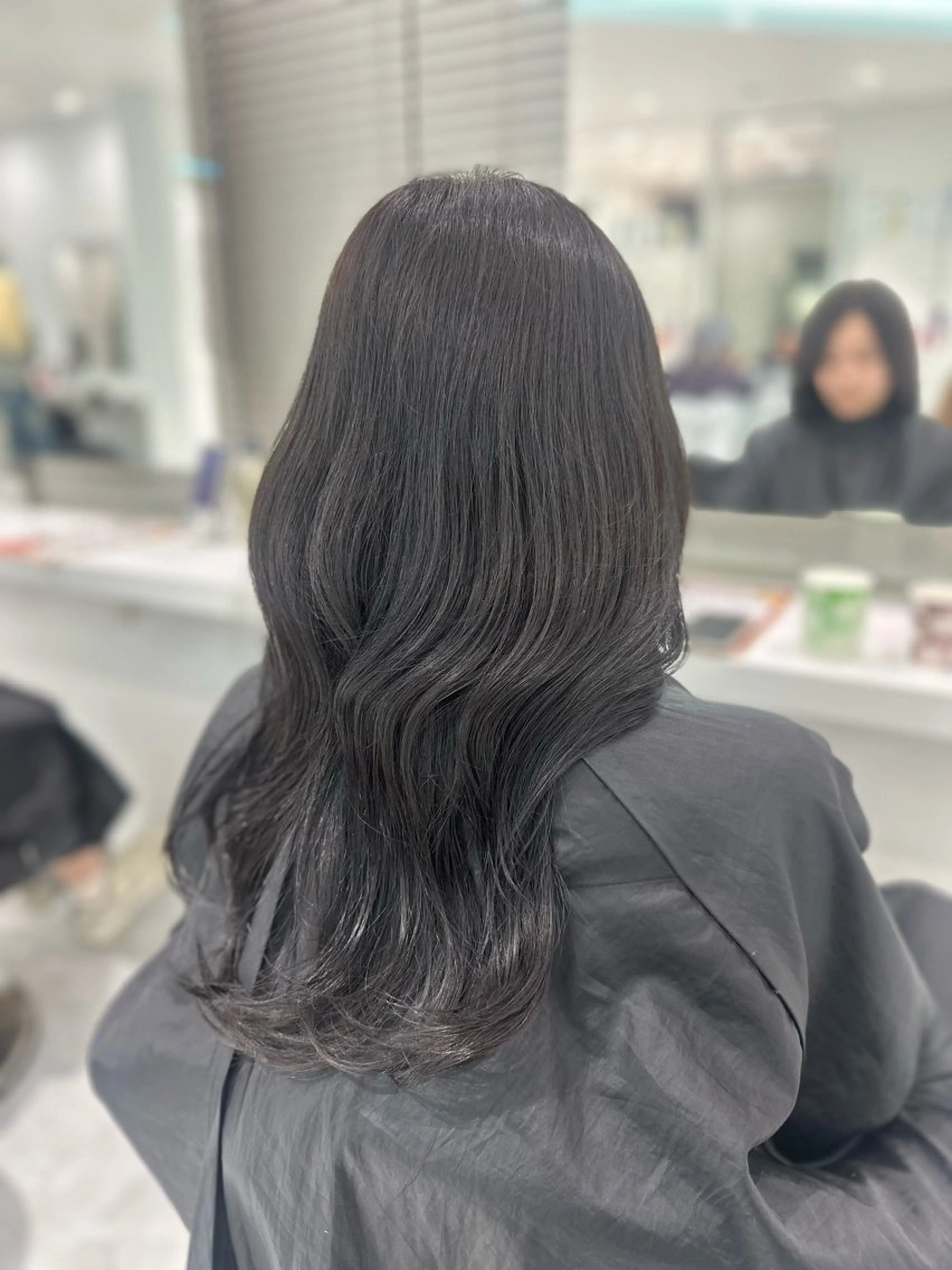 セミロング カラー ケアカラー カット ヘアカラー ヘアセット 🐺ニュアンスパーマ マッシュ　あさひ🐺のヘアスタイル