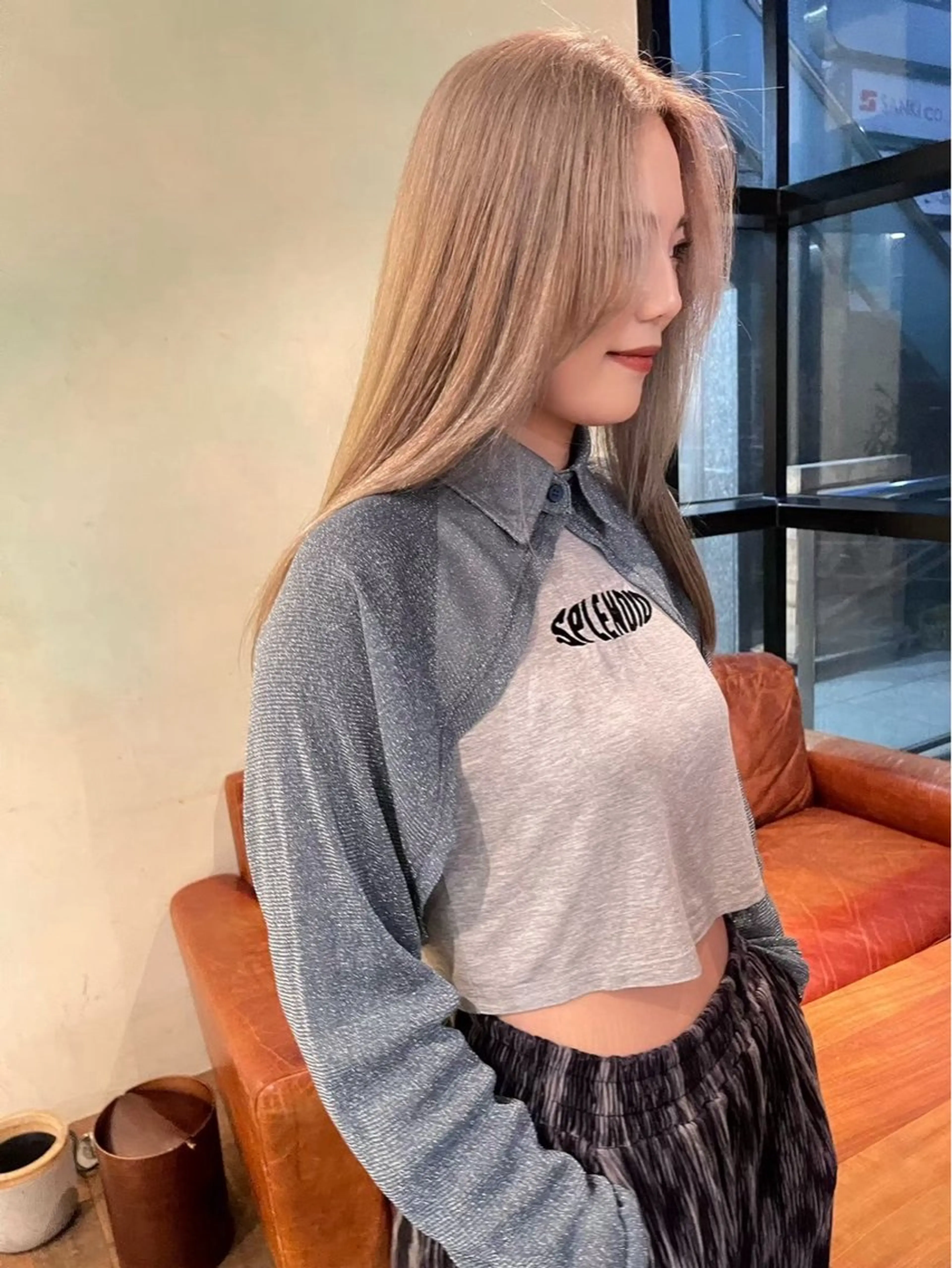 ロング カラー ヘアカラー Rohe by DECO所属・maaya /ブリーチ/縮毛矯正のヘアスタイル