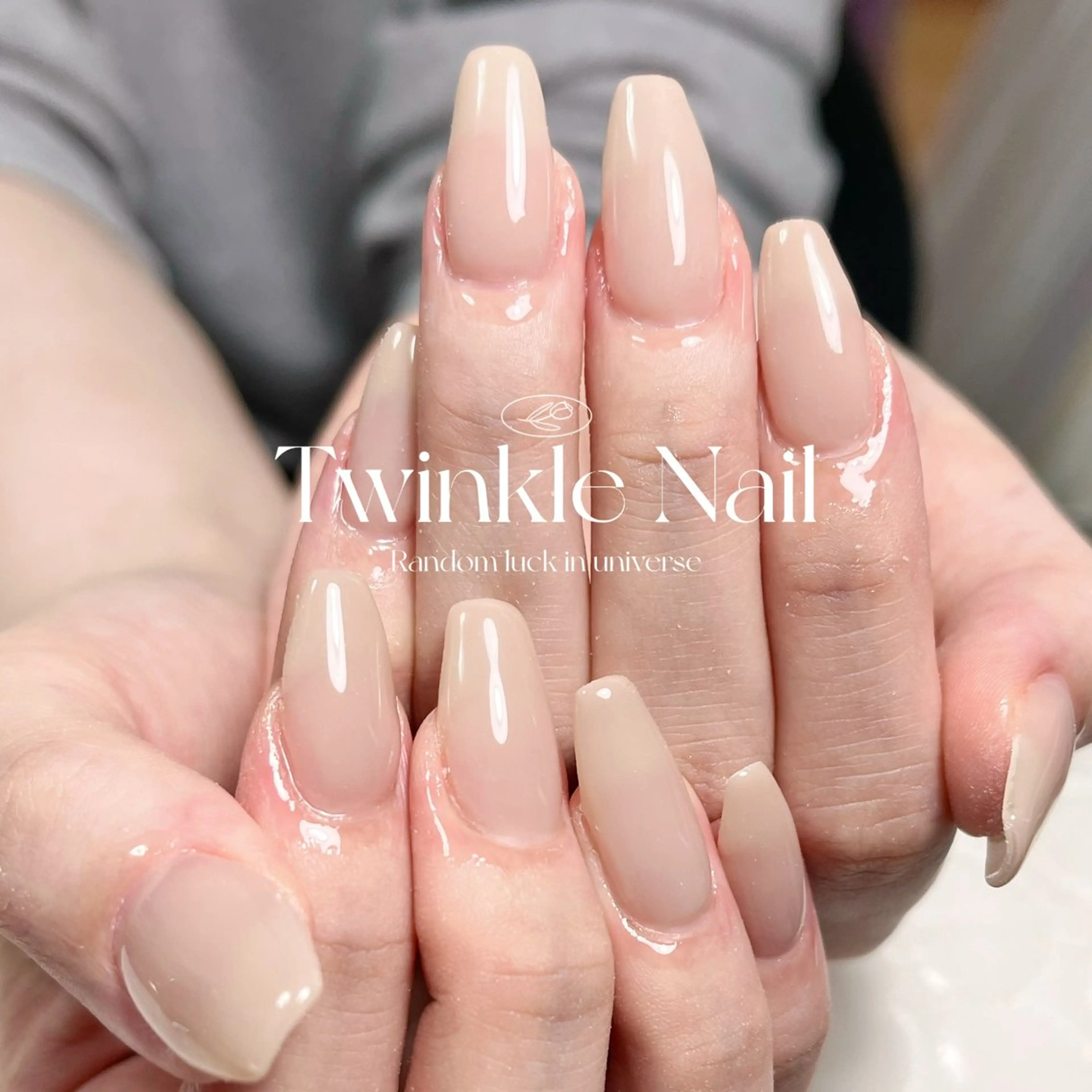 ネイル シンプルネイル Twinkle Nail Kuboのネイルデザイン