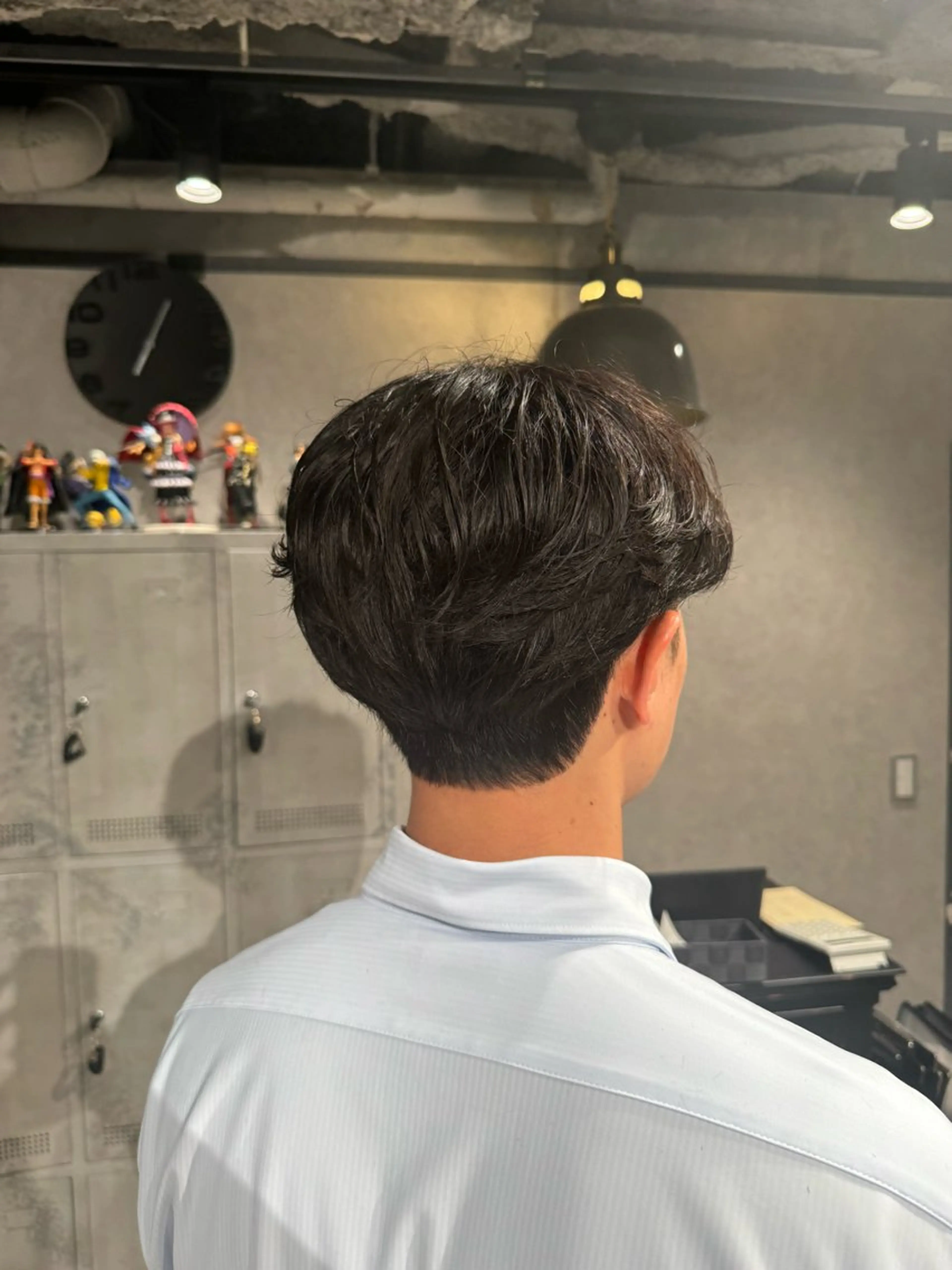 パーマ メンズ ダウンパーマ メンズ韓国風 メンズパーマ ニュアンスパーマ カット パーマ トリートメント 韓国特化🇰🇷愁斗 センターパートパーマのヘアスタイル