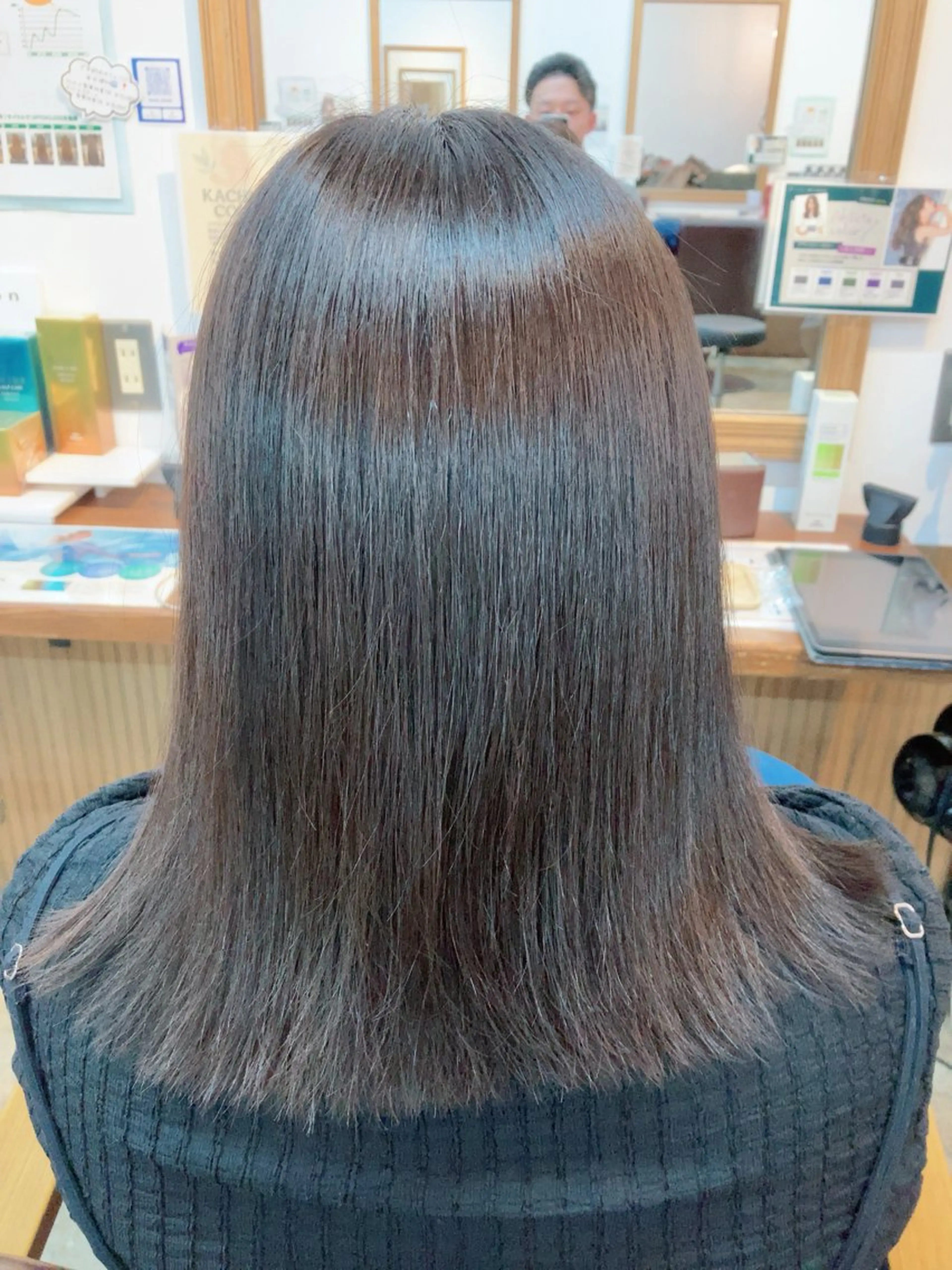 セミロング カラー ROSSO Hair&SPA五反野店所属・💫 シュン💫のヘアスタイル