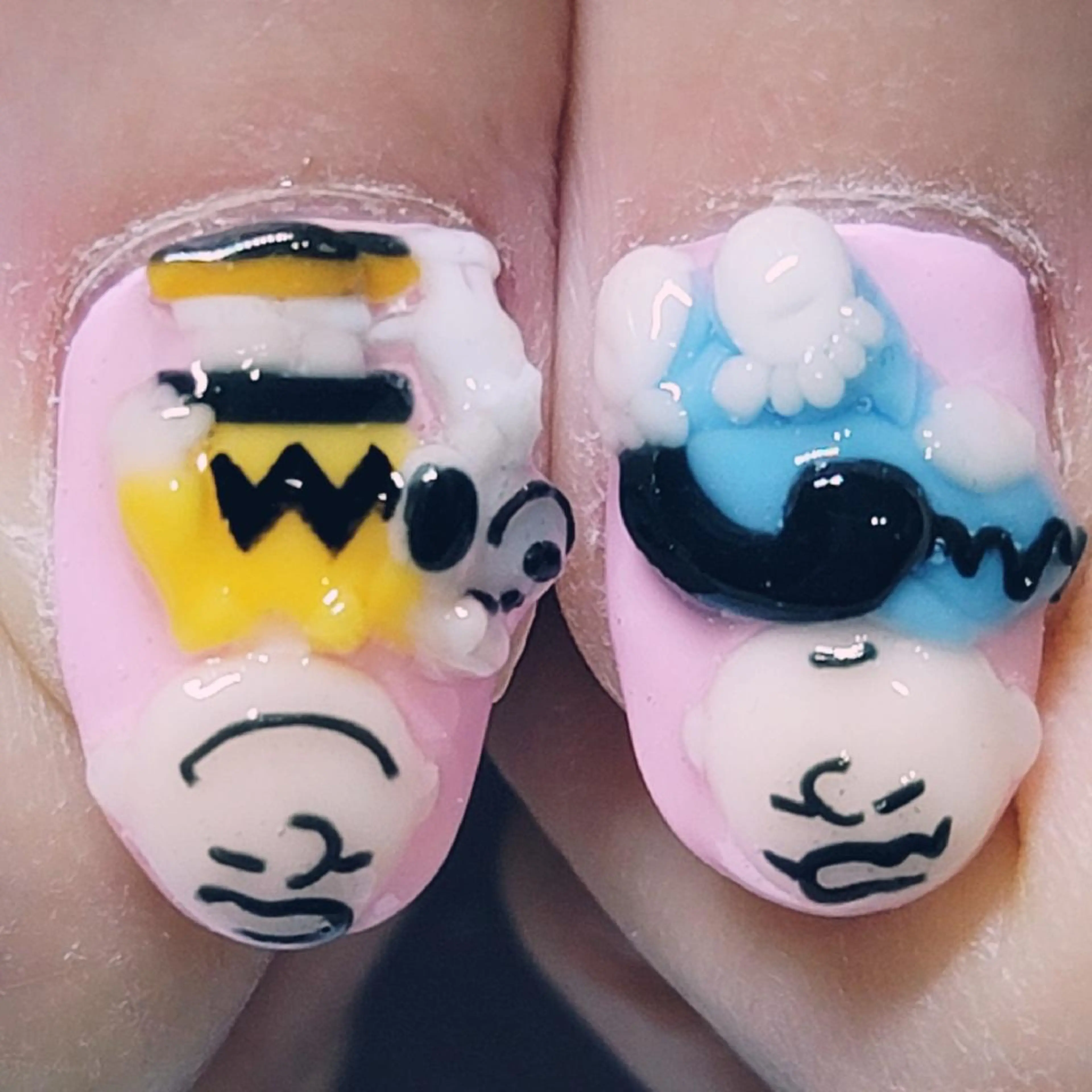 ネイル アートネイル ブラウン ハンドネイル よしだ ひろきのネイルデザイン