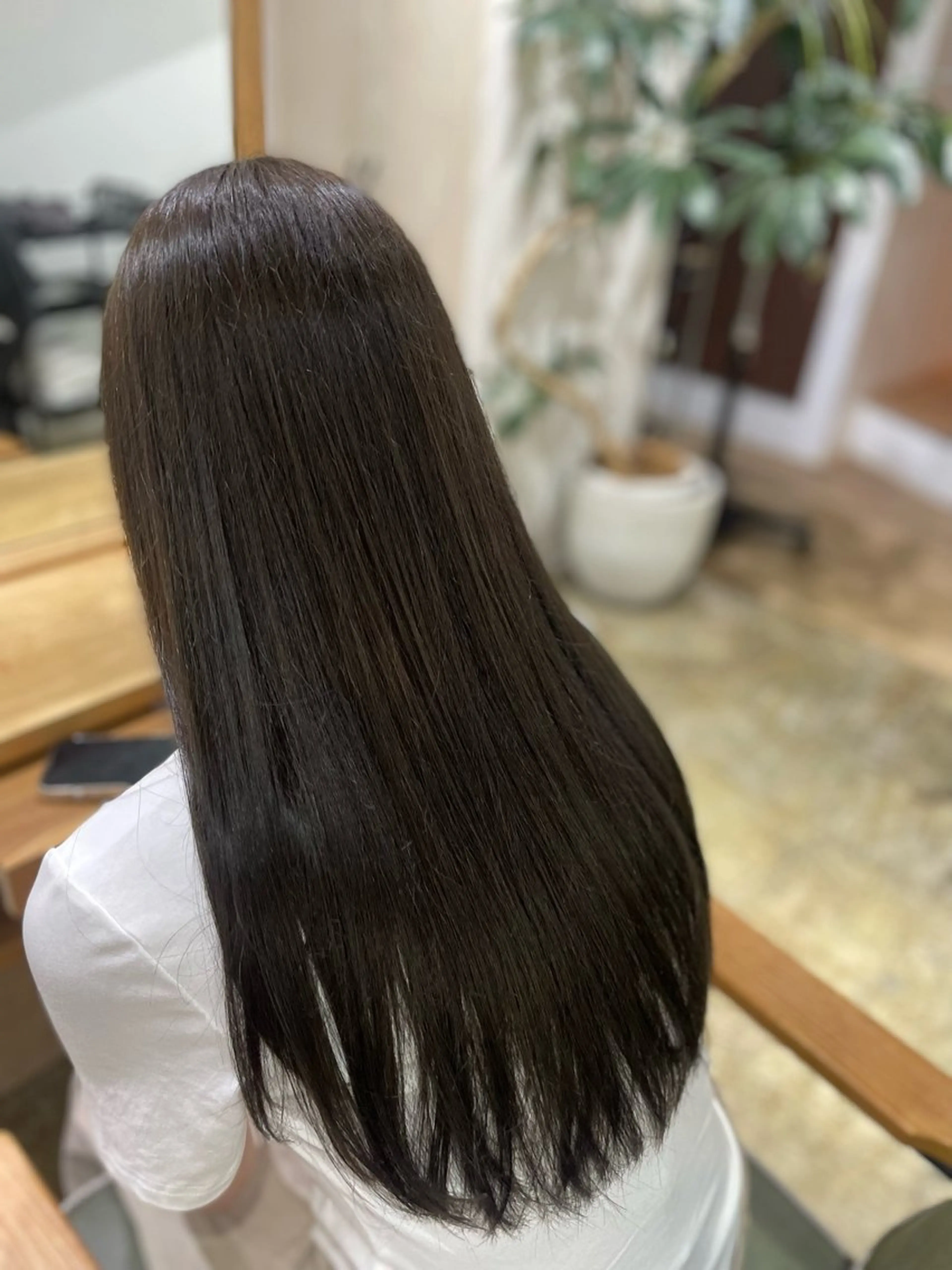 ロング 🖤Keina🖤 大人上品カラー.*˚のヘアスタイル
