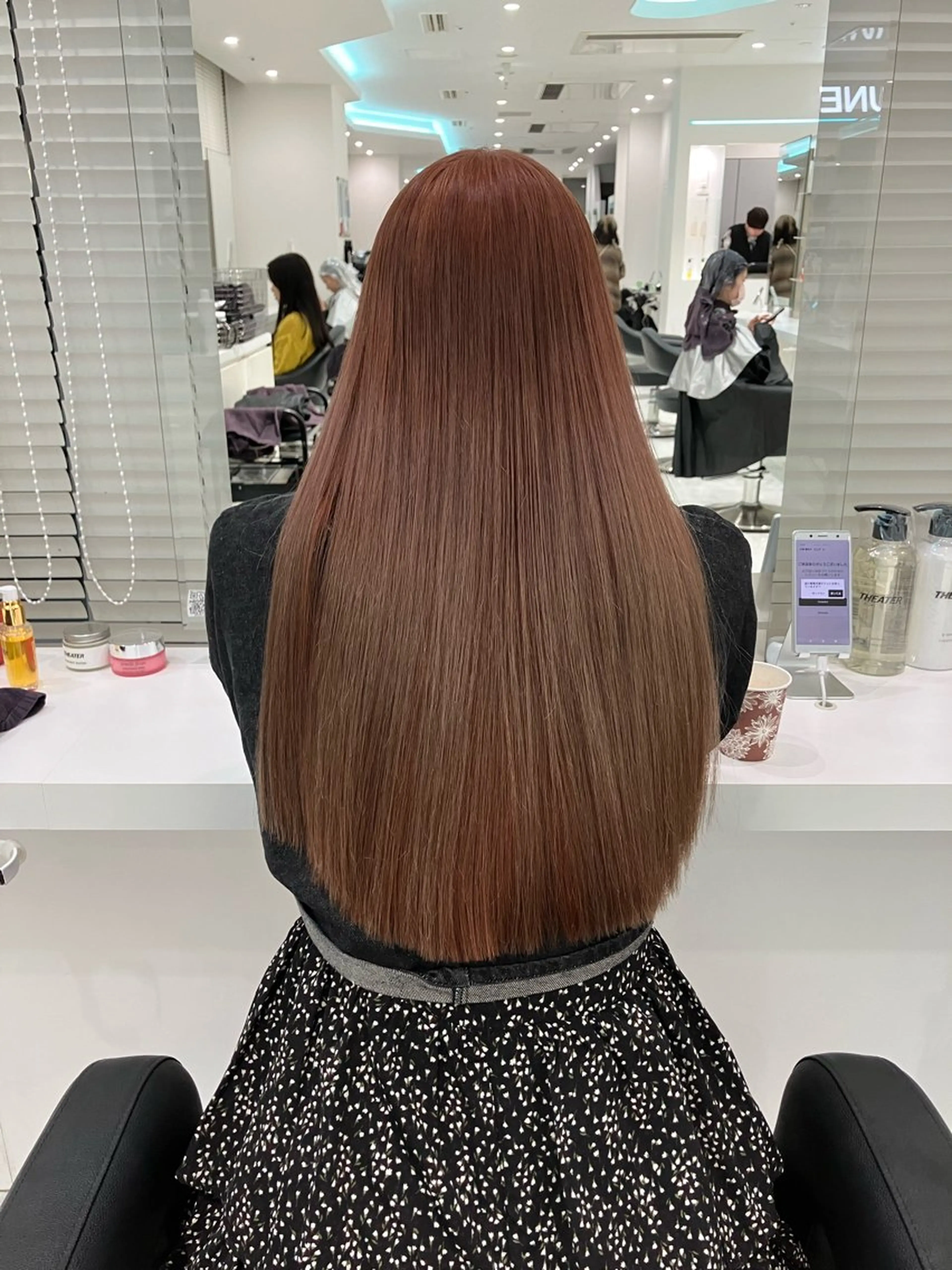 ロング カラー ヘアアレンジ 🫧透明感ラベンダー 似合わせ🫧あい🫧のヘアスタイル