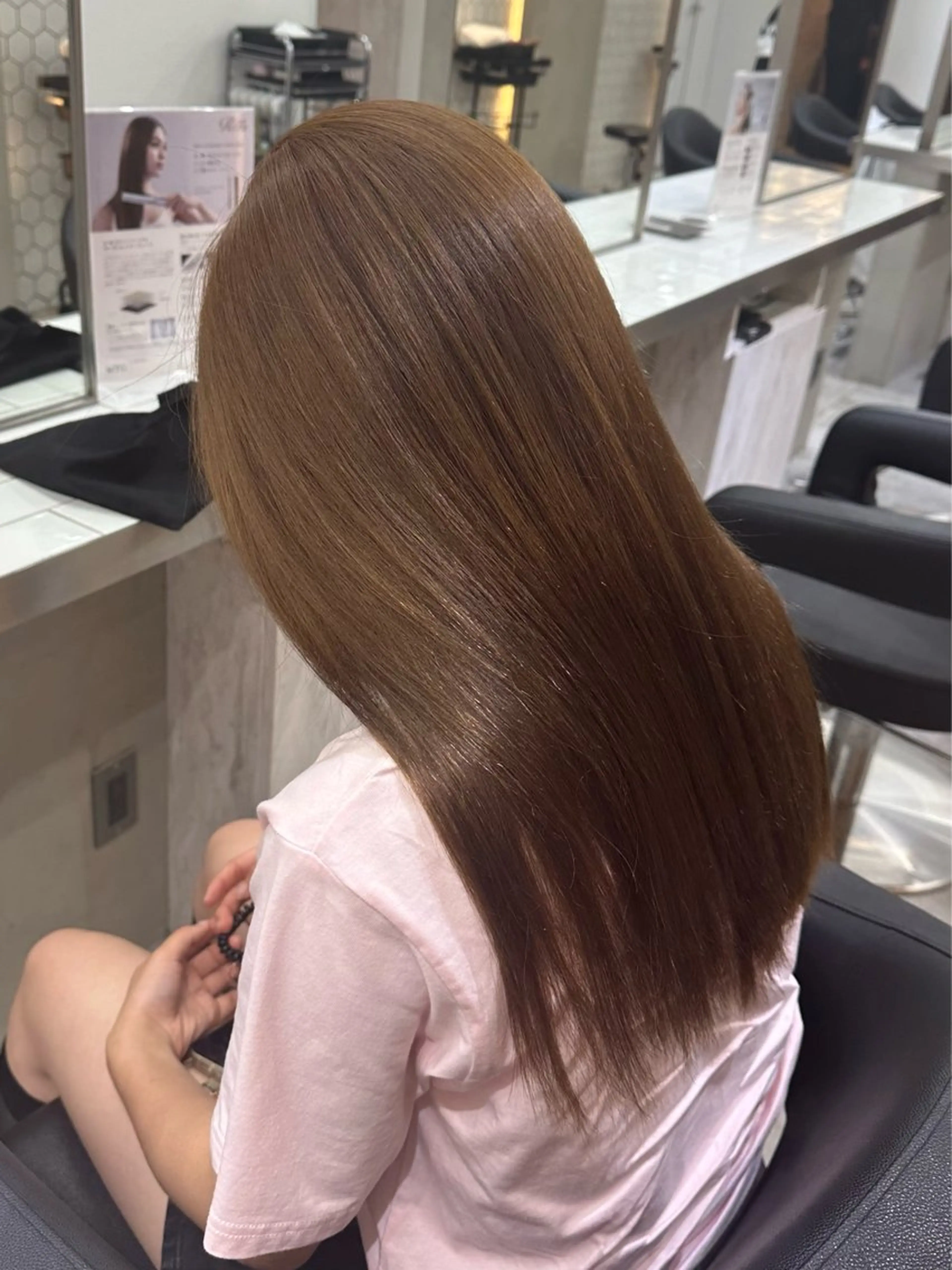 ロング カラー カット ヘアカラー トリートメント 銀座/ヘアセット シマムラ ミホのヘアスタイル