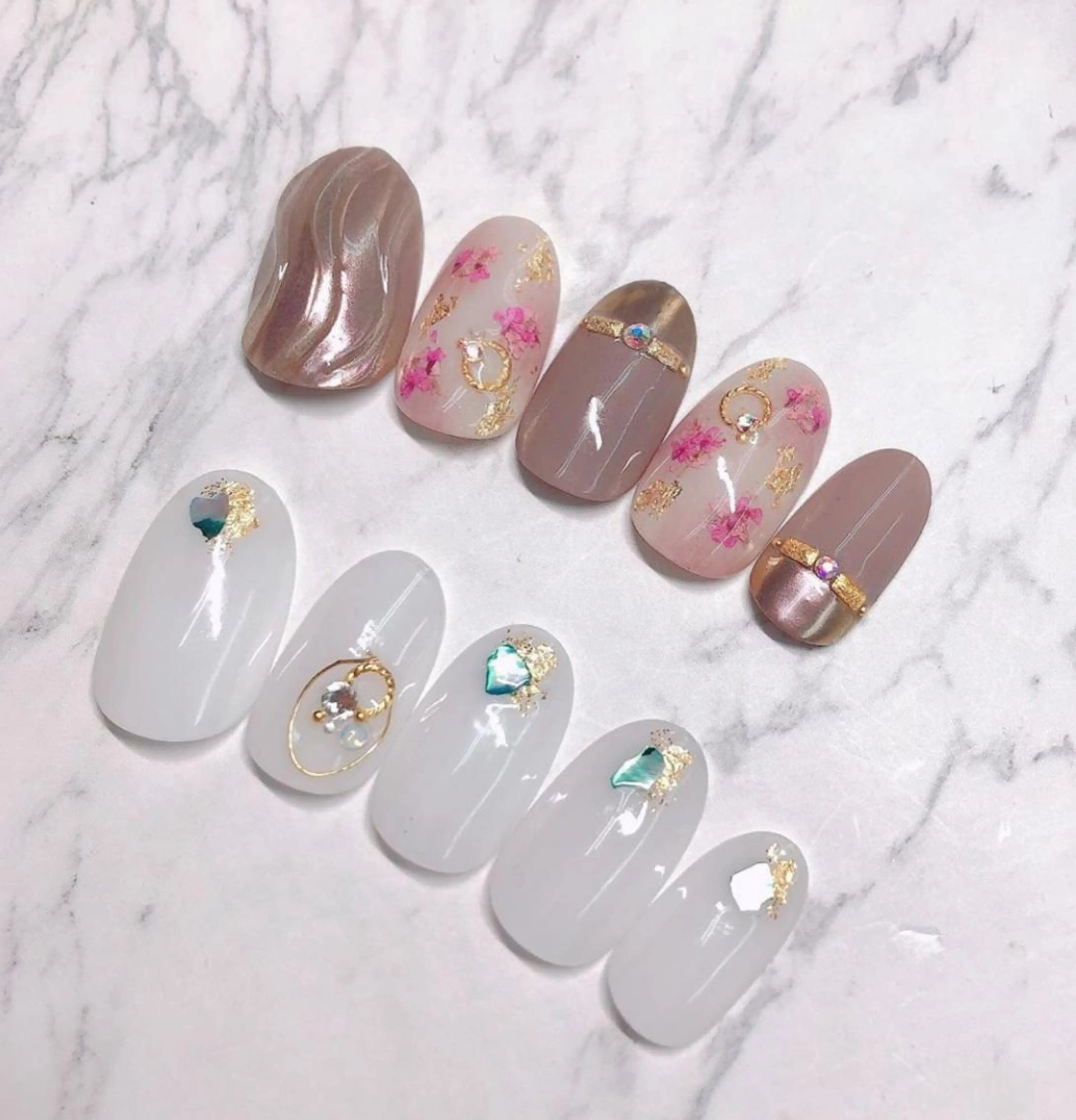 ネイル 美容室 ソンリエのヘアスタイル