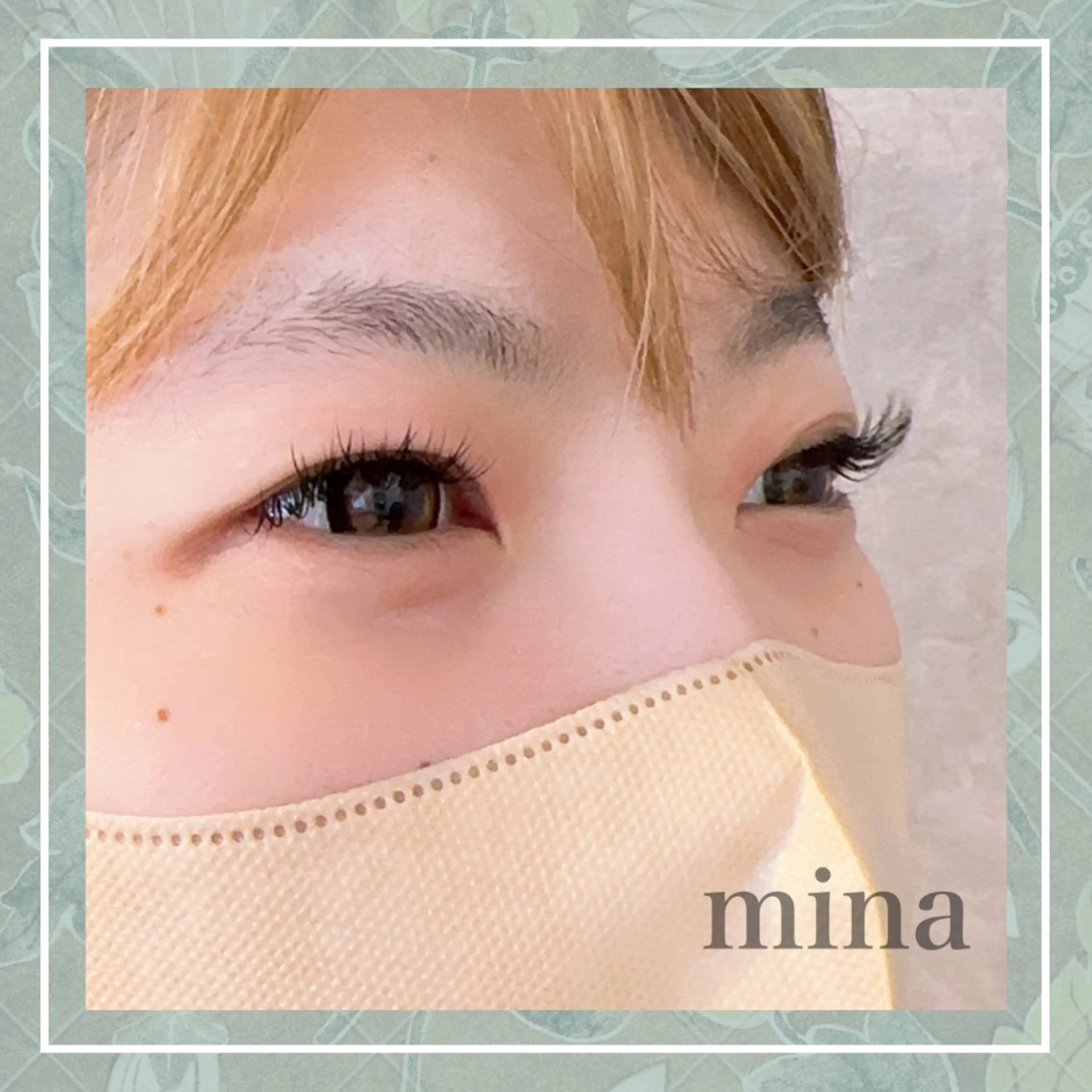 マツエク・マツパ eyelashsalon  mina所属・mina ﾐｰﾅのマツエク・マツパデザイン