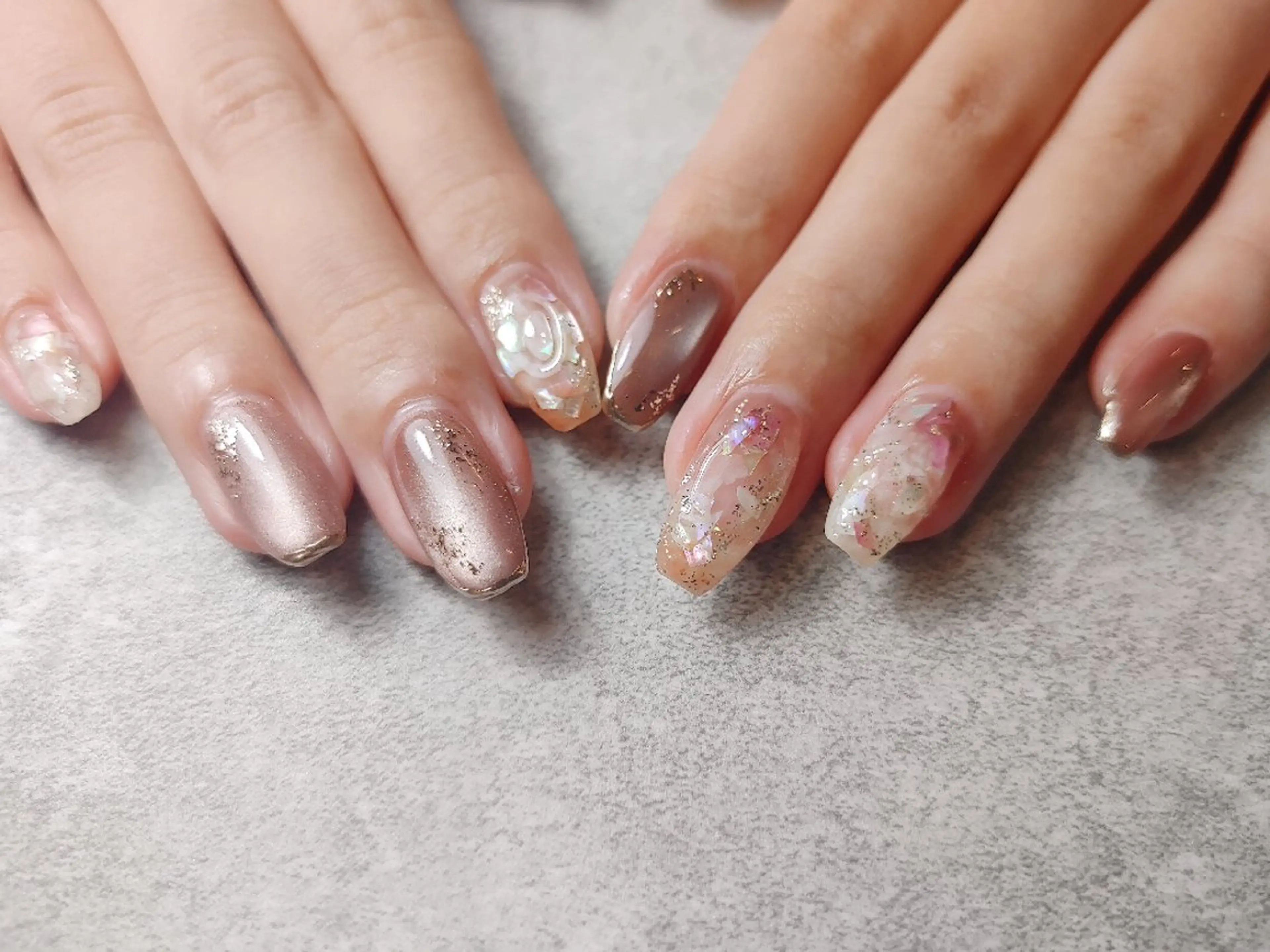 ネイル ハンドネイル Nail salon мечта所属・角村 めぐみのネイルデザイン