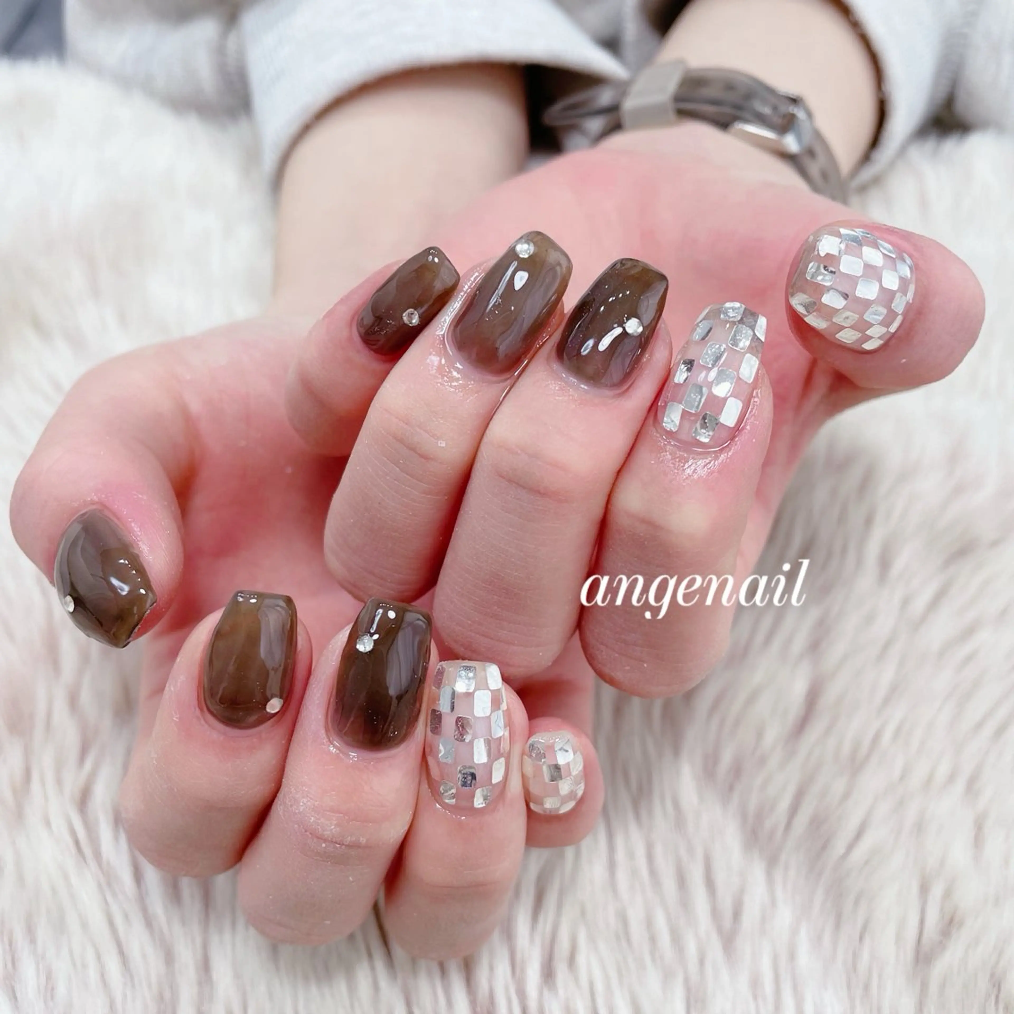 ネイル ハンドネイル angenail所属・angenail MAKIのネイルデザイン