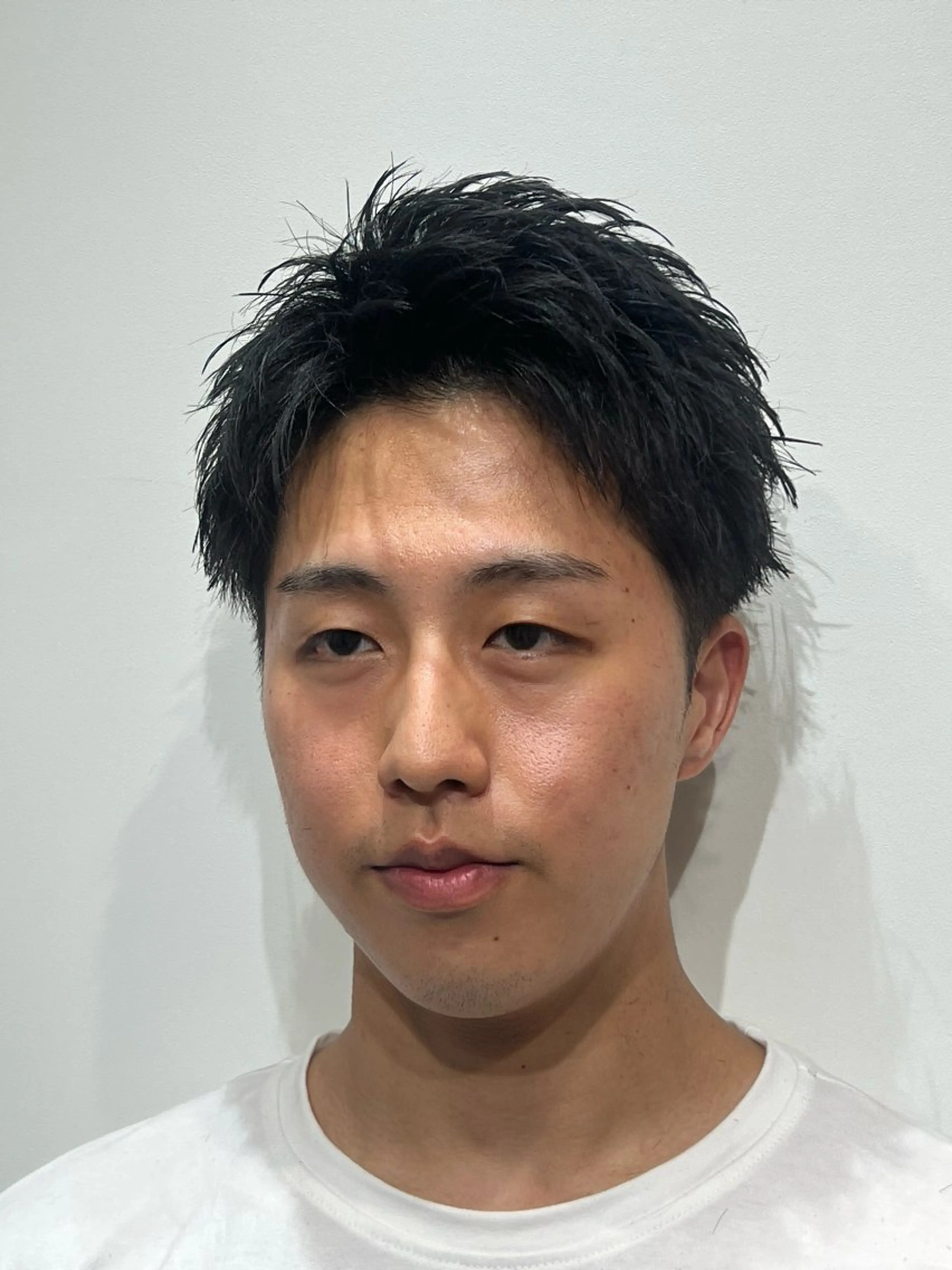 ショート メンズ アップバング カット ⚡️メンズ特化美容師 ⭐️小倉大和⭐️のヘアスタイル